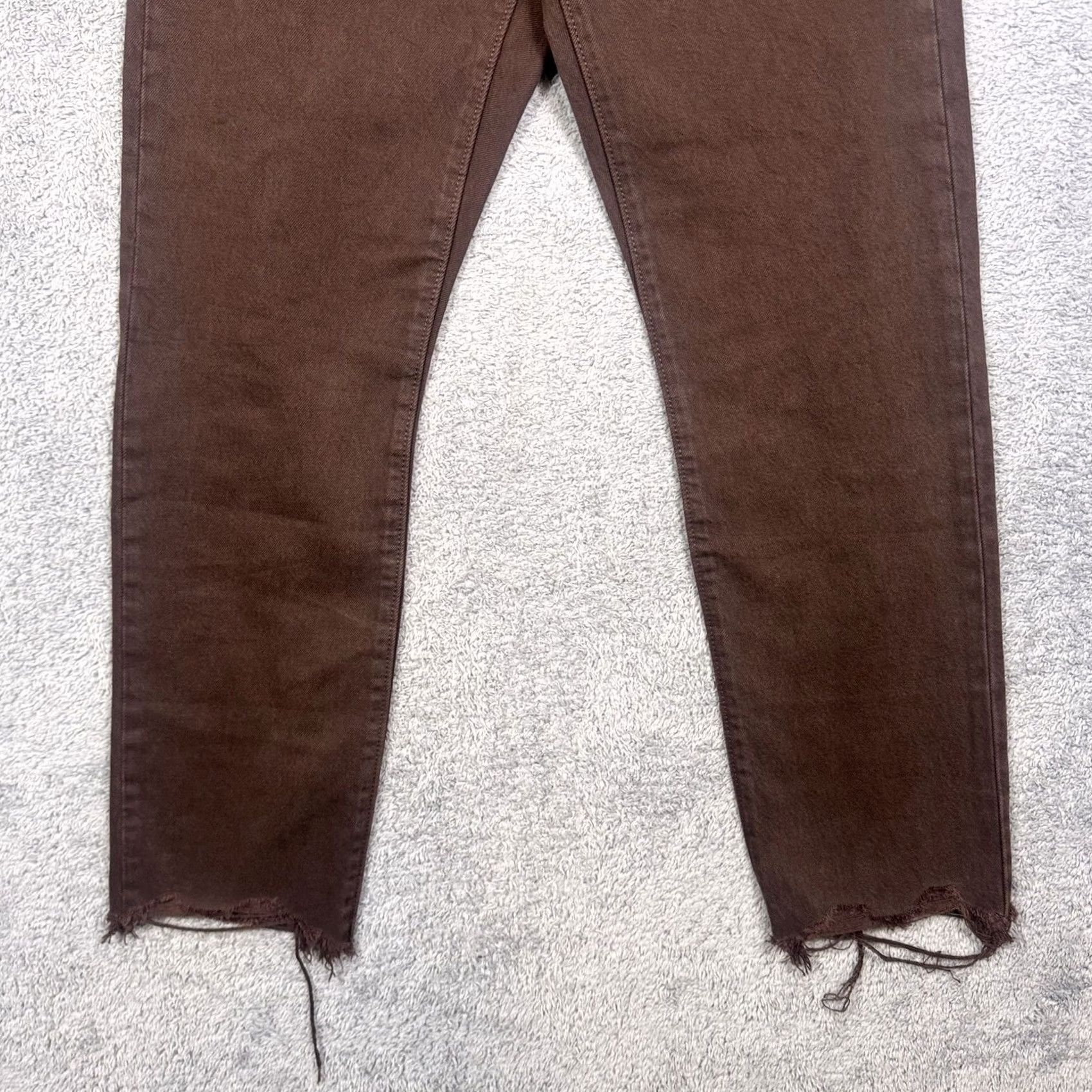Levi's Levi'S 501xx Jeans - Mens - Y2K Grunge Denim - Button Fly - Medium 28x30 - Brown - Genuine - Size US 28 / EU 44 - 2 Thumbnail