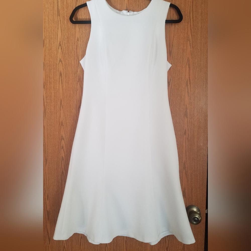 Club Monaco Club Monaco White Dress Size 8 Size M / US 6-8 / IT 42-44 - 2 Thumbnail