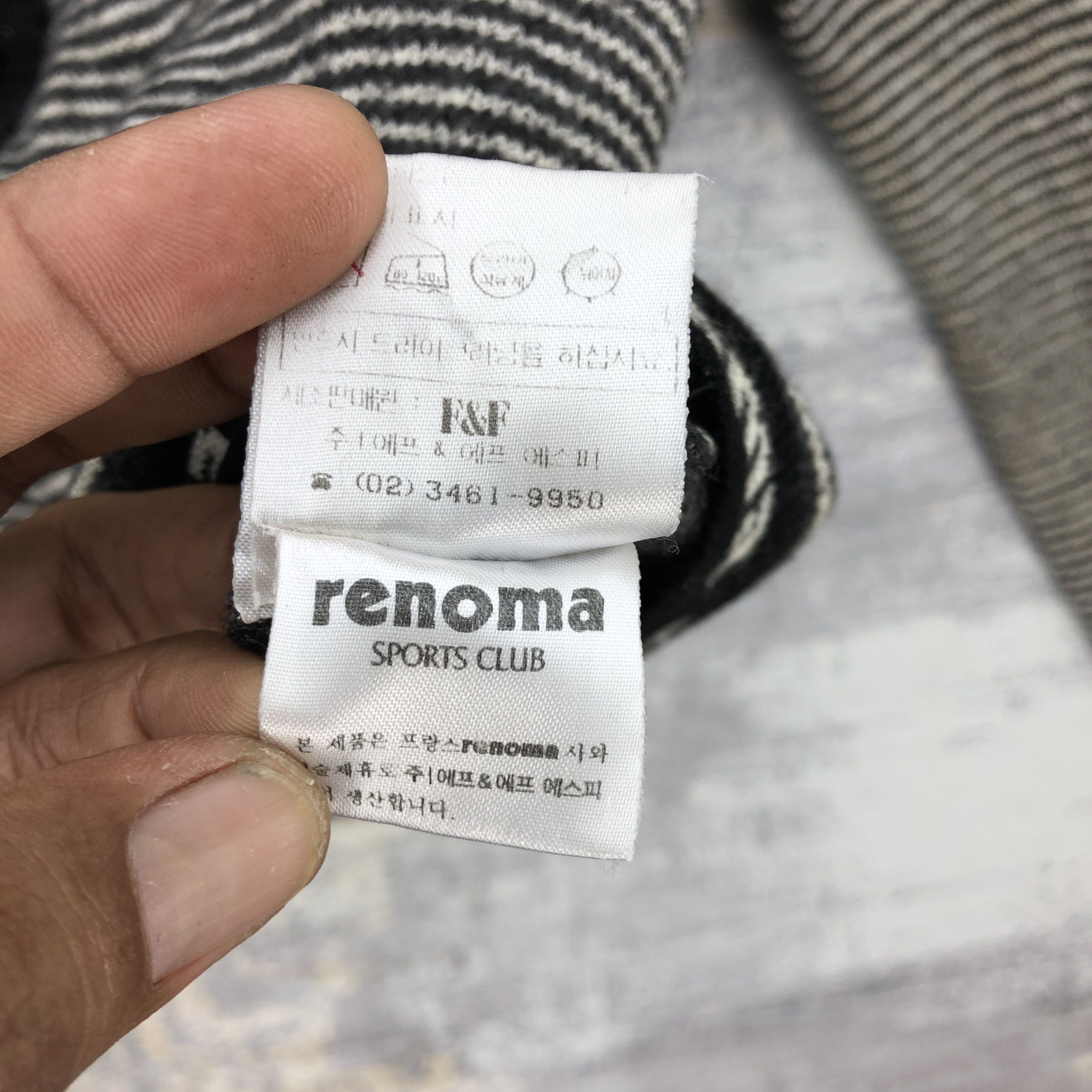 Renoma Vintage 90's Renoma Sweater Renoma Zipper Sweatshirt Size US S / EU 44-46 / 1 - 6 Thumbnail