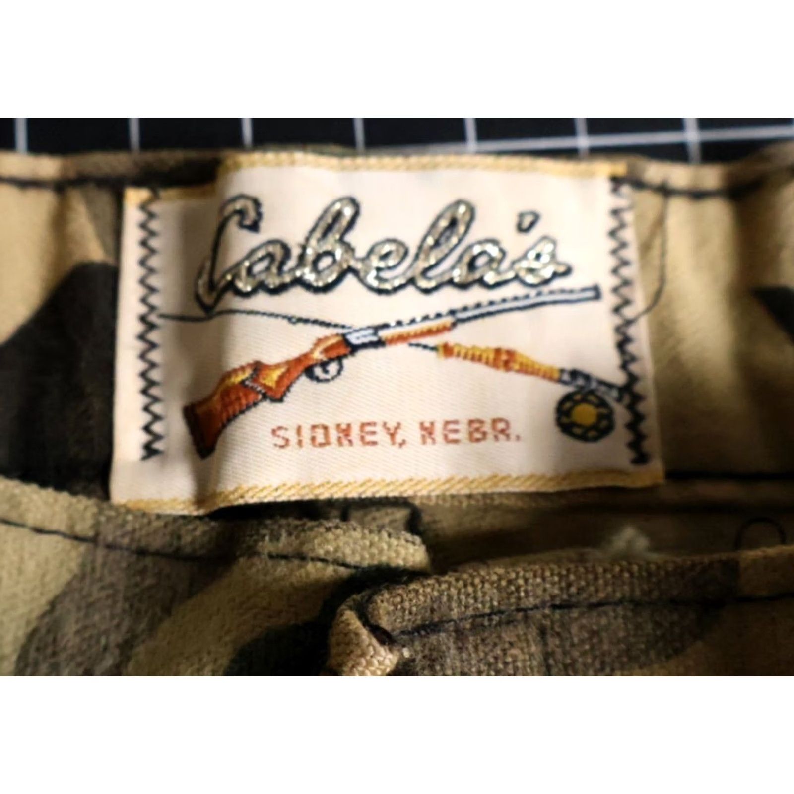 Vintage VINTAGE Cabela's Camouflage Flannel Pants Mens 34 x 27 Frogskin 80s 90s Cargo Workwear Regular Cotton Green"} Size US 34 / EU 50 - 3 Thumbnail