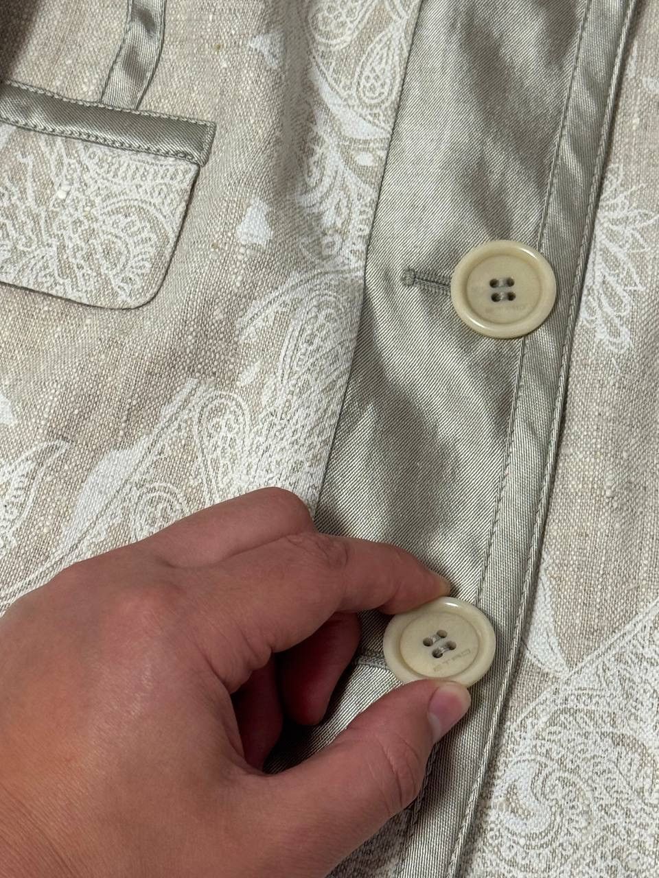 Etro ETRO Linen Coat Size S / US 4 / IT 40 - 10 Thumbnail