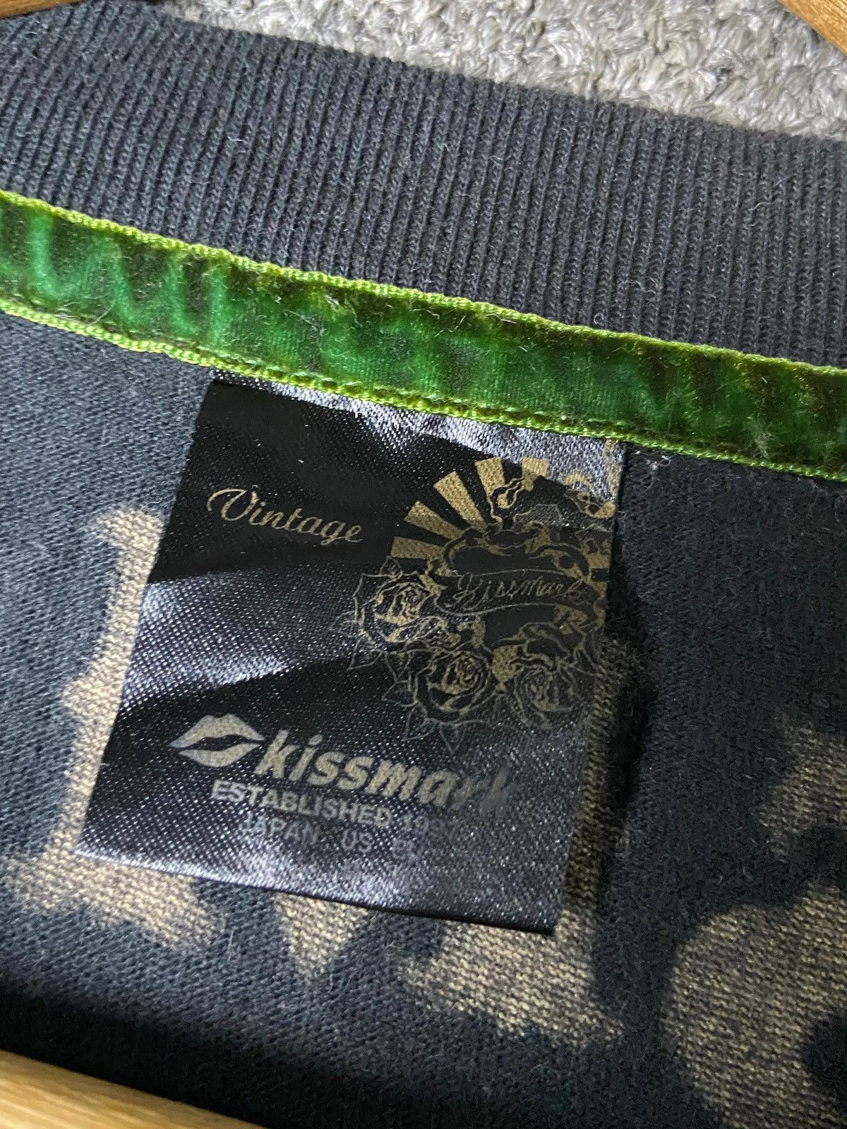 Japanese Brand Vintage KISSMARK Graphic Printed Tees (152) Size US L / EU 52-54 / 3 - 5 Thumbnail