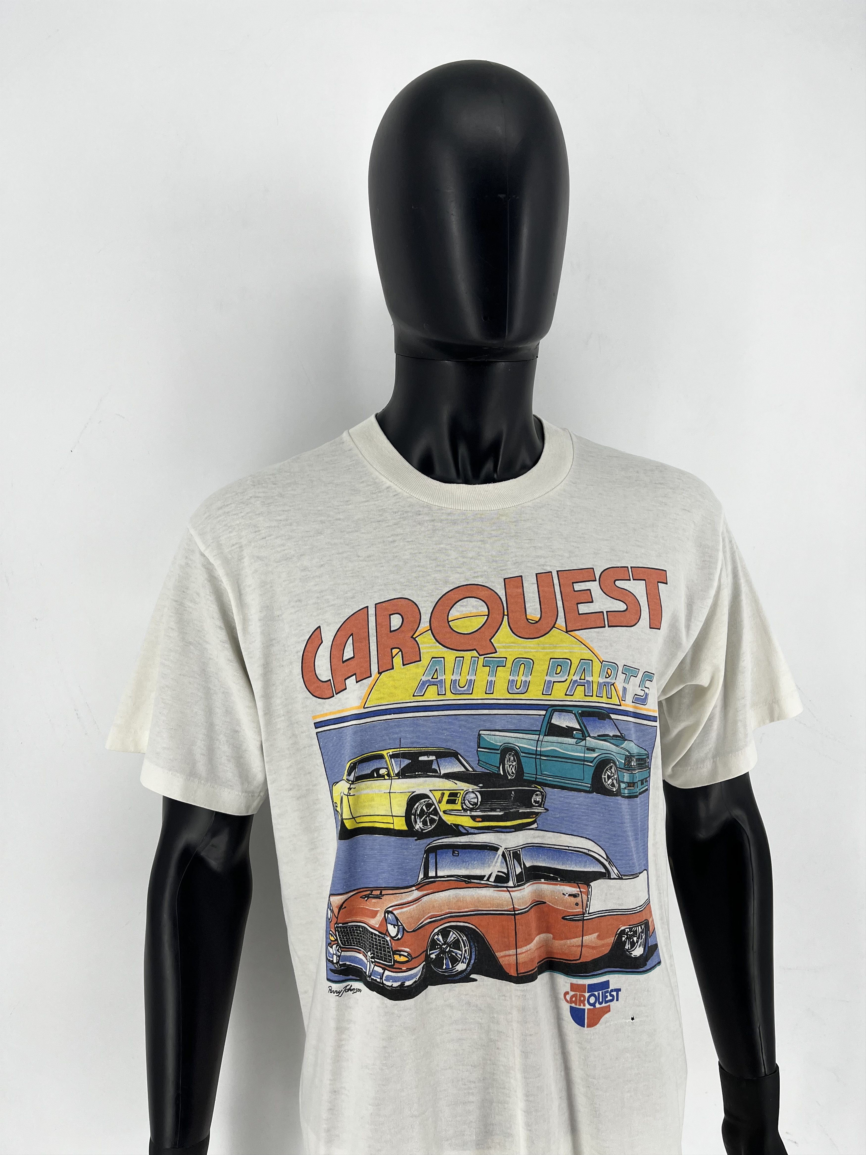 Vintage Vintage Car Quest Auto Parts T Shirt Size XL Size US XL / EU 56 / 4 - 3 Thumbnail