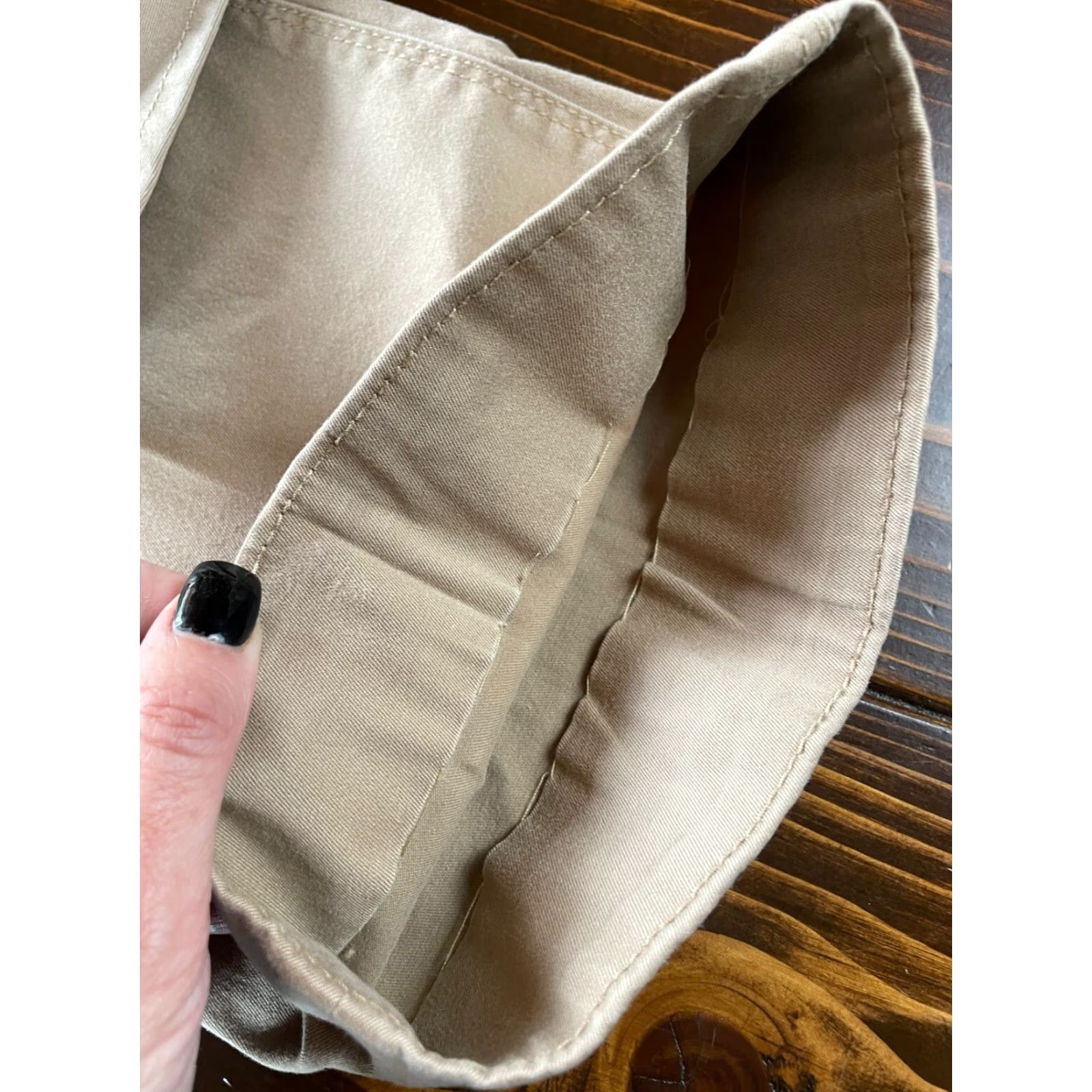 Banana Republic Banana Republic Pants Women Size 2 Tan Ryan Fit Hemmed Chino Slimming Straight 25.5in Inseam Size 29" - 6 Thumbnail