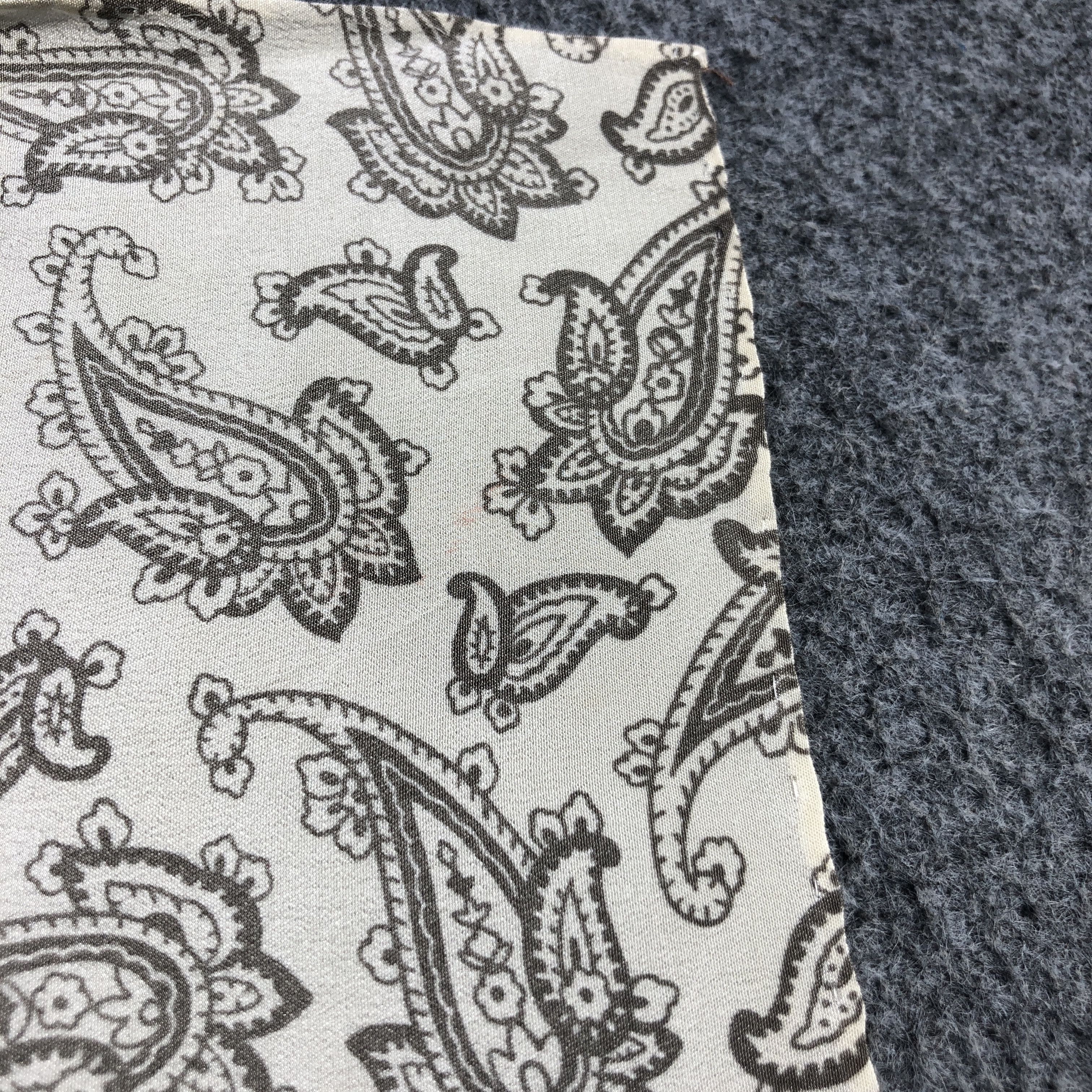 Calvin Klein Vintage Calvin Klein Paisley Silk Scarf M1232 Size ONE SIZE - 9 Thumbnail