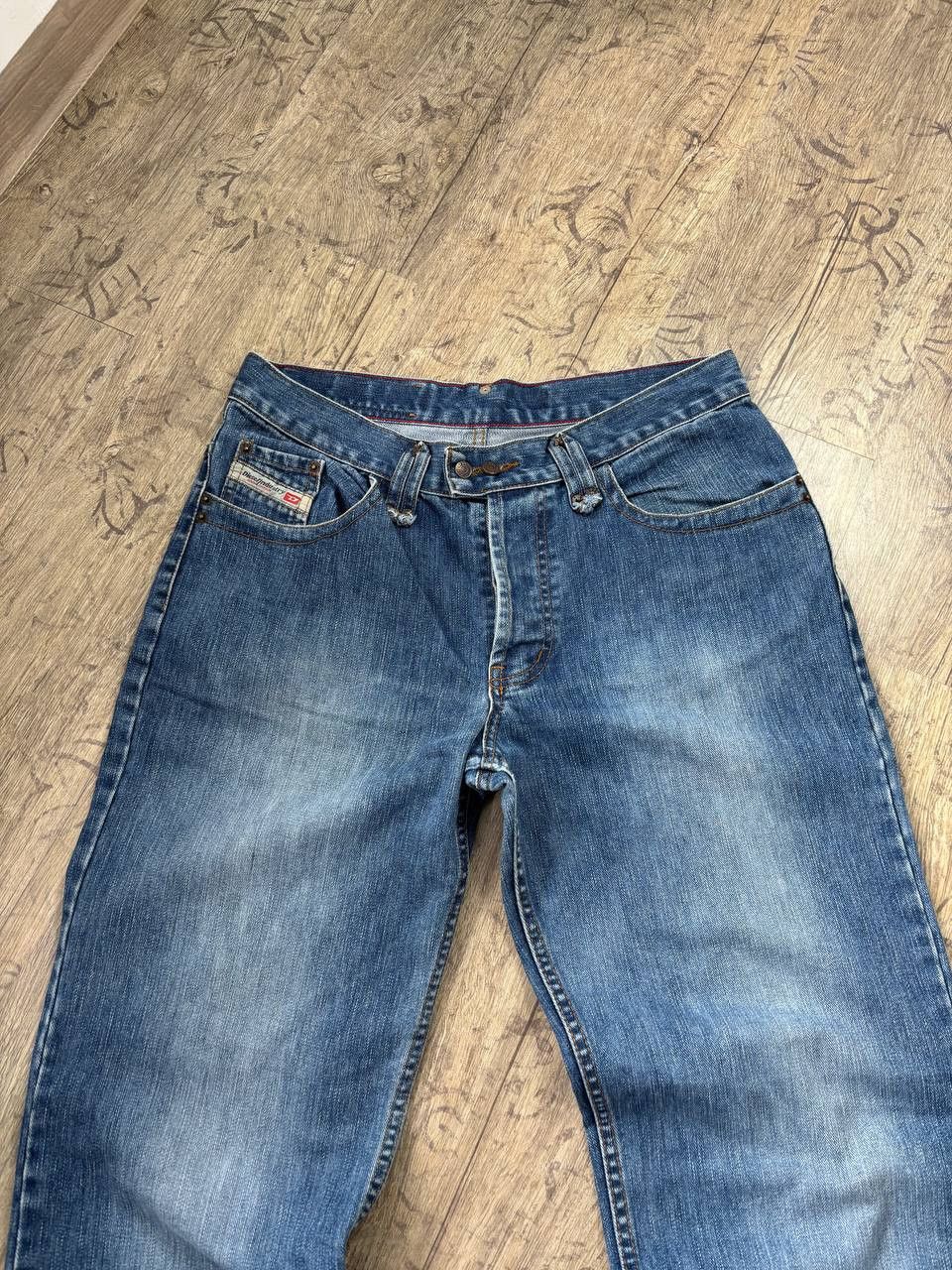 Diesel VTG Diesel y2K Baggy Tab logo japan Denim jeans Size US 32 / EU 48 - 5 Thumbnail