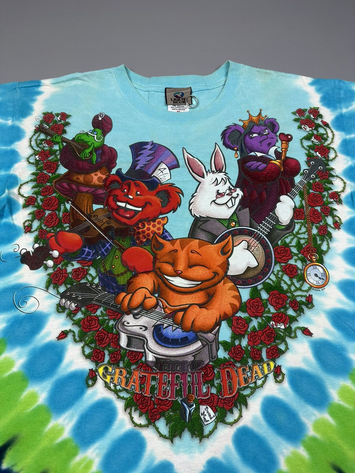 Grateful Dead × Liquid Blue Vintage Liquid Blue Grateful Dead Wonderland Jam-band Tees Size US M / EU 48-50 / 2 - 5 Thumbnail