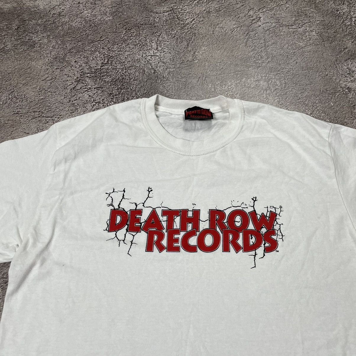 Vintage Vintage Death Row Records Graphic Tee Goth Streetwear Boxy M Size US M / EU 48-50 / 2 - 4 Thumbnail