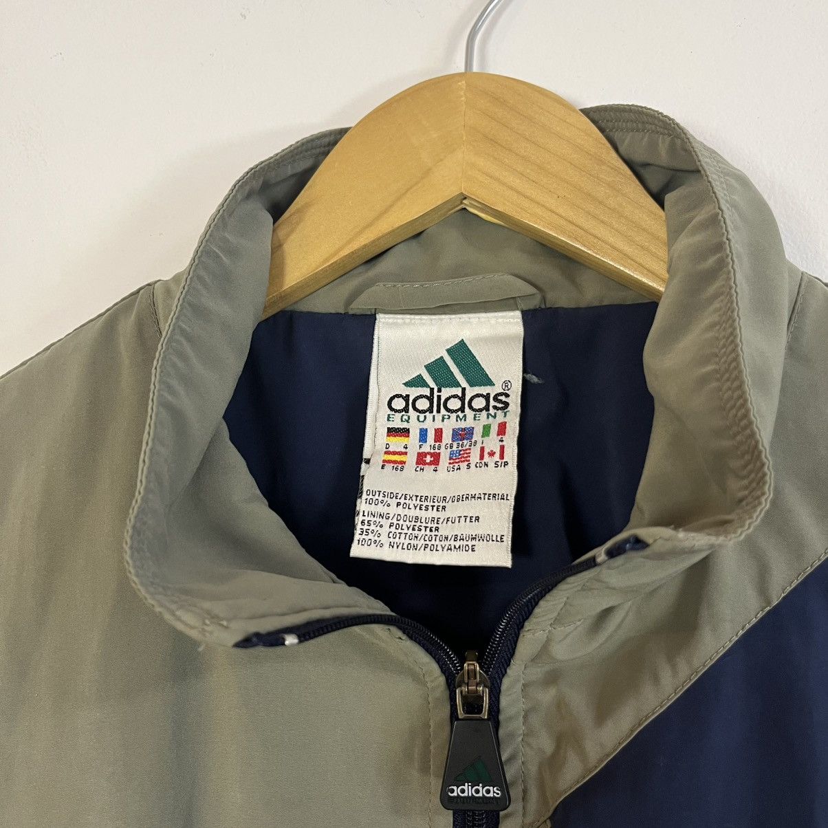 Adidas Vintage 90s Adidas Equipment Track Jacket Rare Archive Size US M / EU 48-50 / 2 - 6 Thumbnail