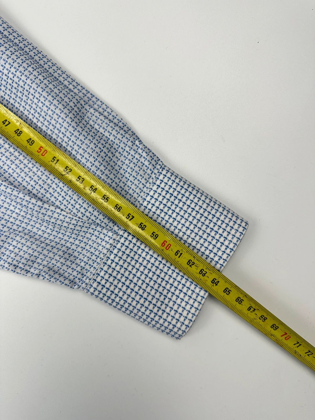 Dolce & Gabbana Dolce & Gabbana 90s Micro Checkered Dress Pocket Shirt Size US L / EU 52-54 / 3 - 12 Thumbnail