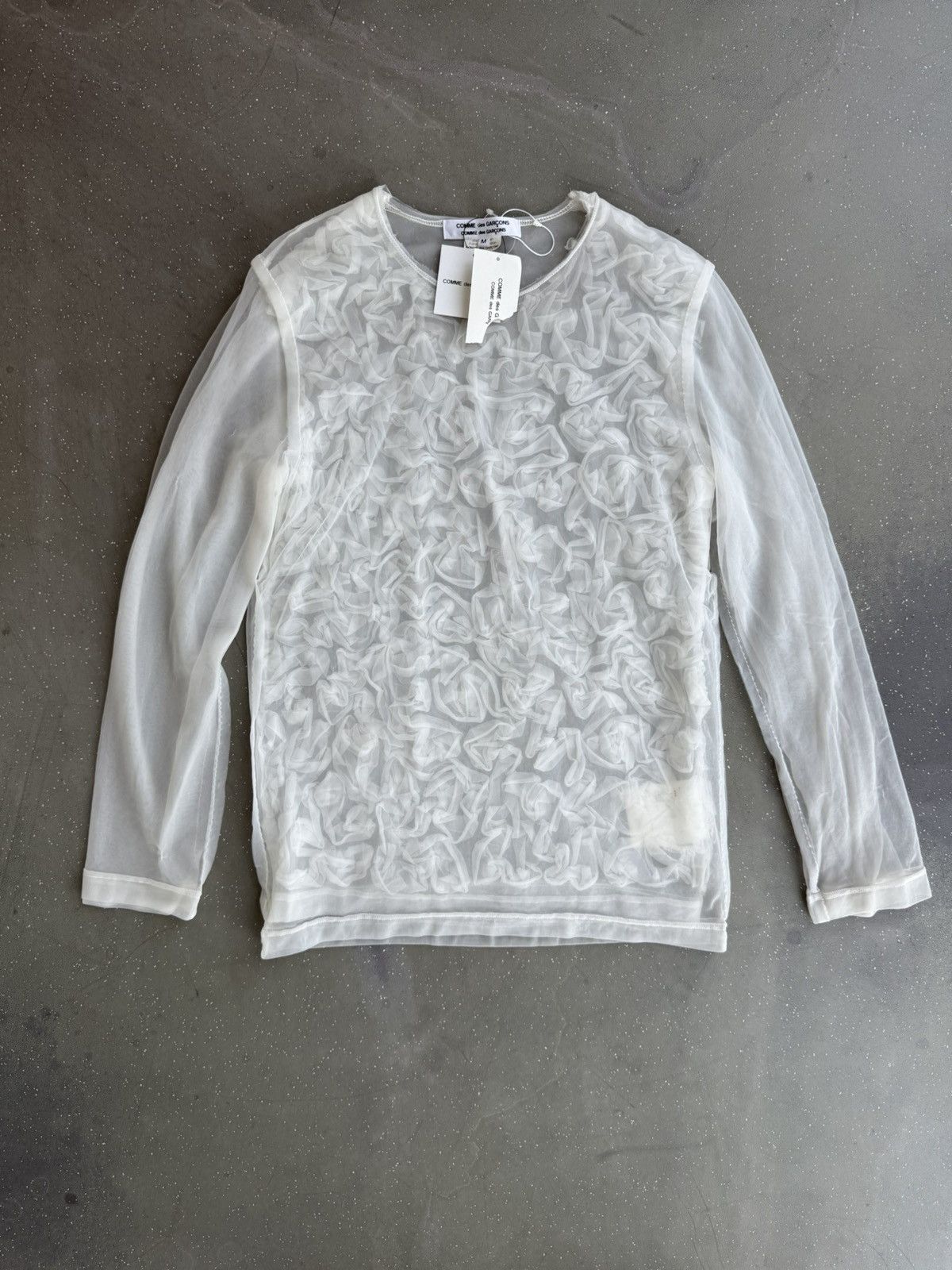 Comme des Garcons Comme des garçons 2009 nylon tshirt Size US M / EU 48-50 / 2 - 1 Thumbnail