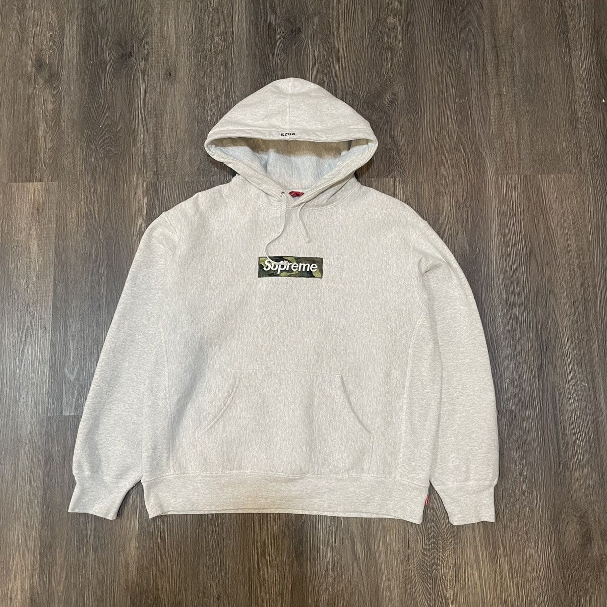 Supreme SUPREME BOX LOGO CAMO HOODIE Size US S / EU 44-46 / 1 - 1 Thumbnail