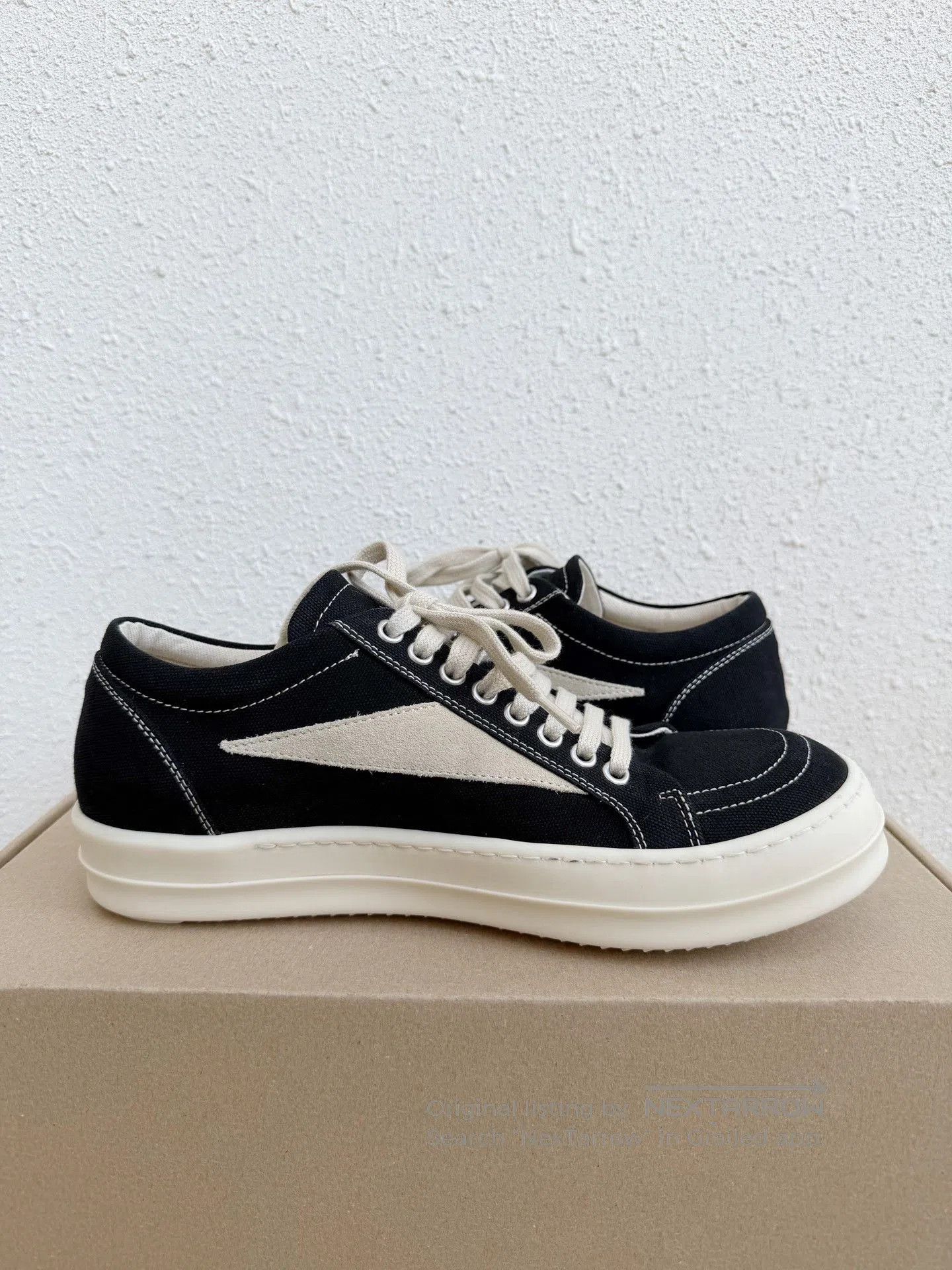 Rick Owens Drkshdw Rick Owens DRKSHDW Canvas Shoes. Size US 7 / EU 40 - 5 Thumbnail