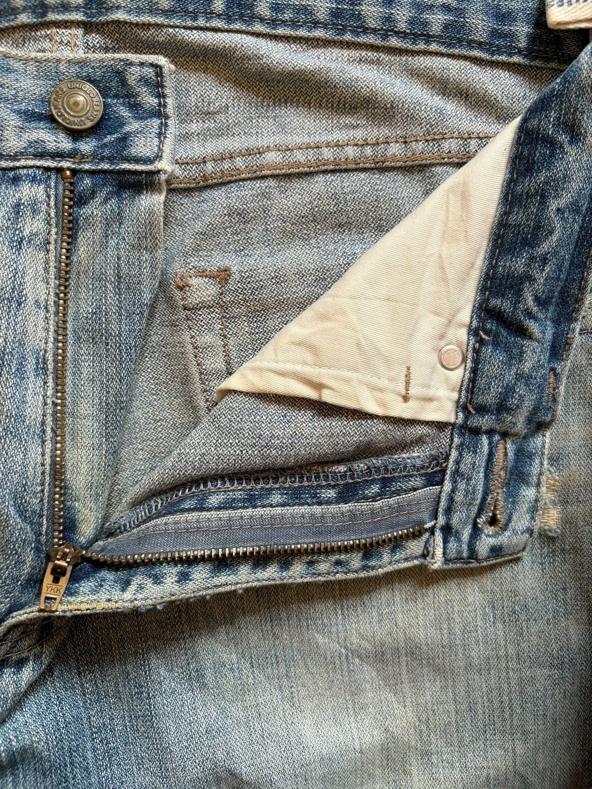 Uniqlo SALES🔥Vintage Uniqlo Mud Wash Distressed Baggy Jeans Size US 33 - 9 Thumbnail