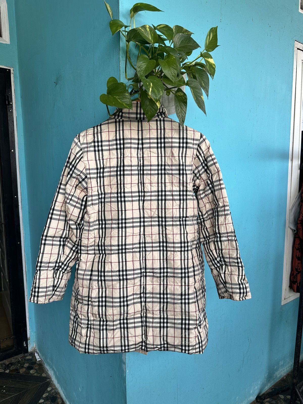 Burberry × Designer × Vintage Burberry Reversible Long Jacket Size M / US 6-8 / IT 42-44 - 2 Thumbnail