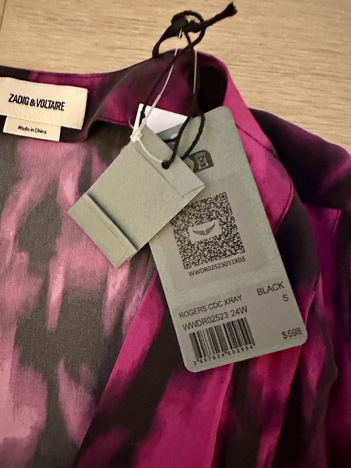 Zadig & Voltaire Rogers Mini Dress