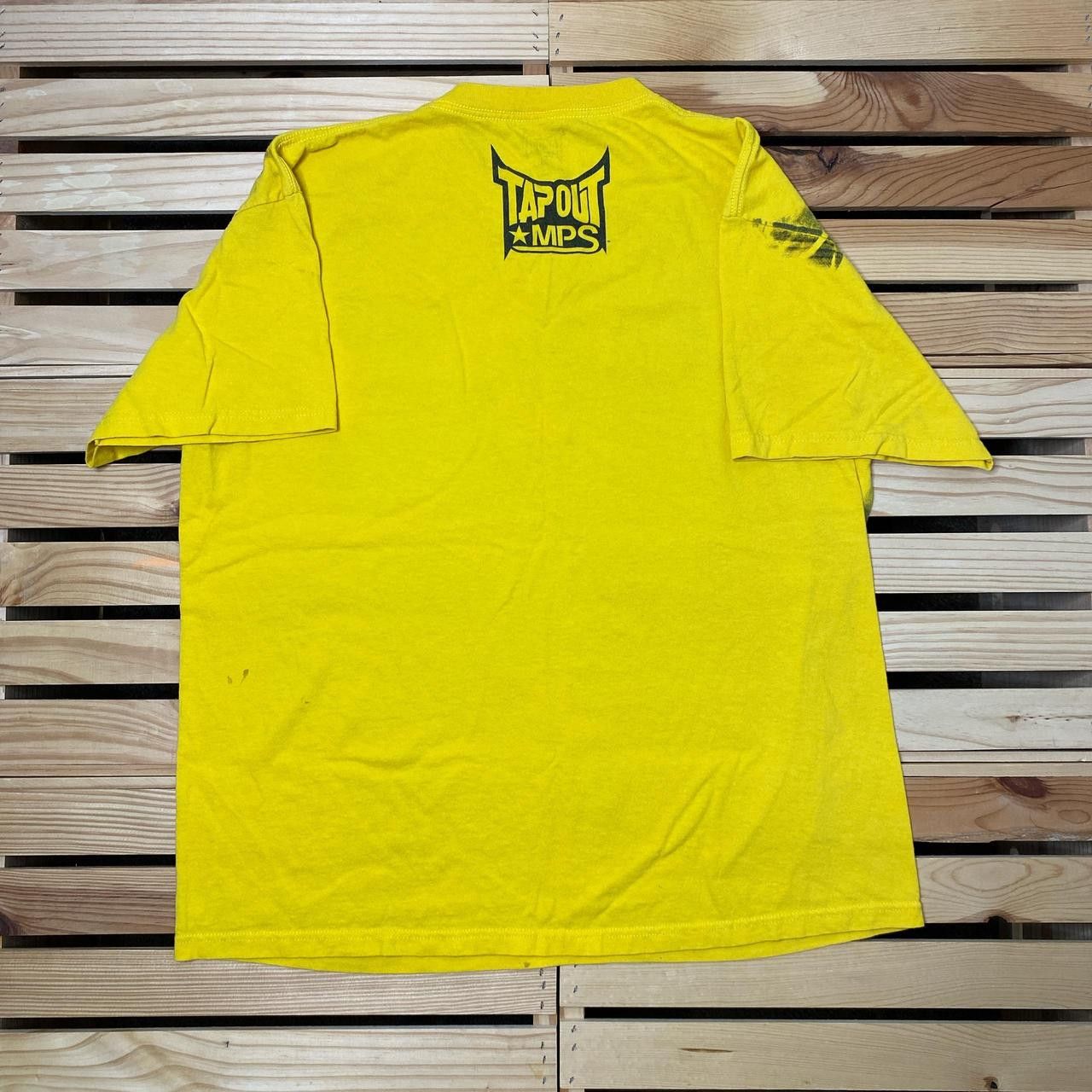 Tapout Tapout MPS Yellow Y2K MMA Tee Size XL Size US XL / EU 56 / 4 - 2 Thumbnail