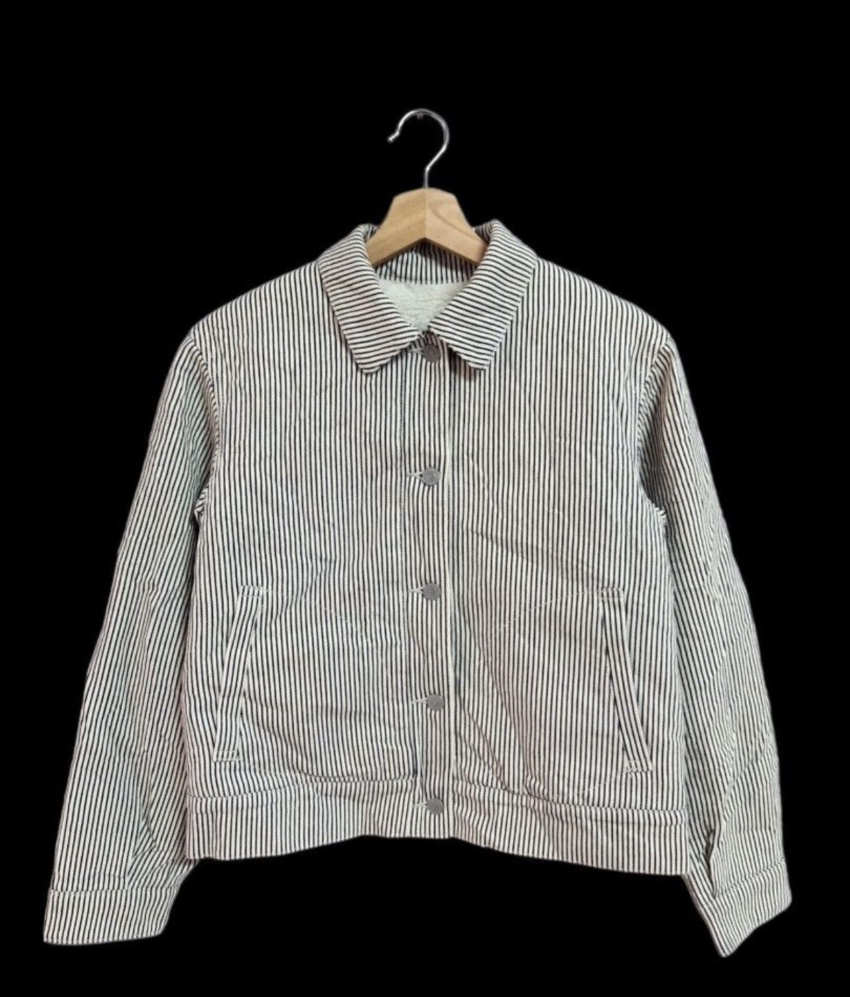 GU × Kim Jones AMAZING 🔥🔥 KIM JONES X GU HICKORY JACKET INNER SHERPA AW 18 Size US L / EU 52-54 / 3 - 2 Thumbnail
