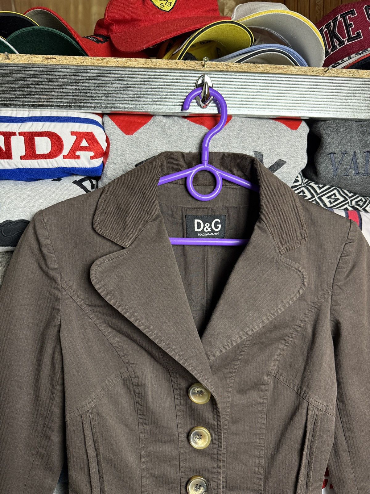 Dolce & Gabbana Crazy Hype Dolce & Gabbana Ruffle Sleeve Y2K Jacket Size S / US 4 / IT 40 - 3 Thumbnail