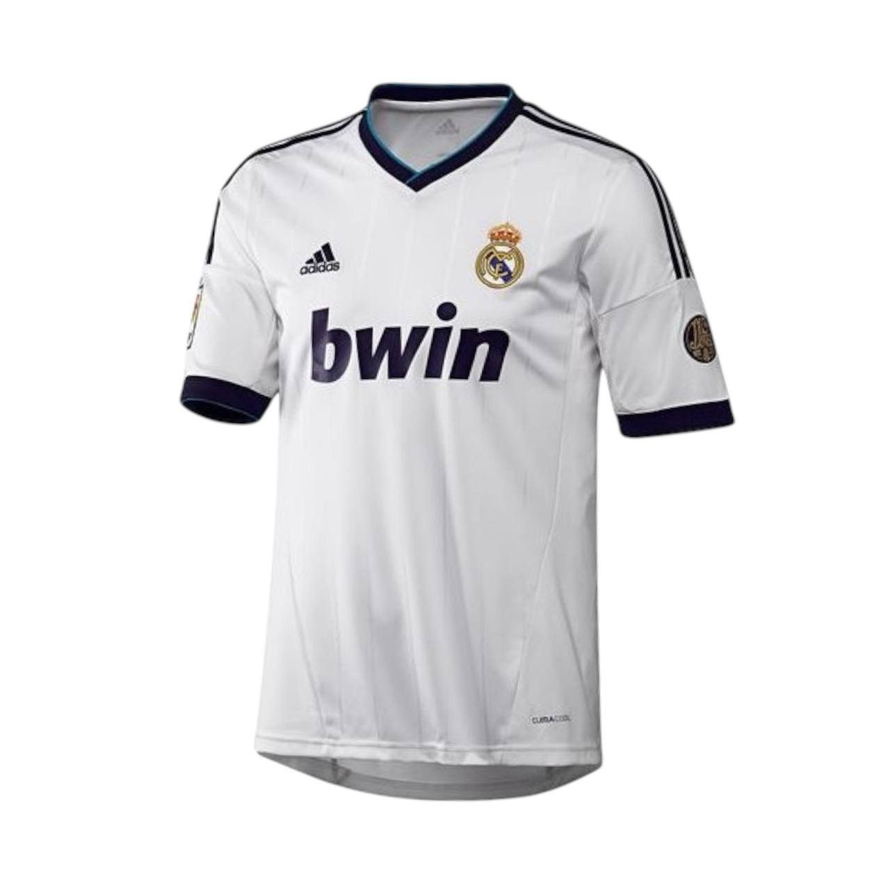 Adidas 2012/13 REAL MADRID HOME SOCCER FOOTBALL JERSEY SHIRT ADIDAS Size US M / EU 48-50 / 2 - 1 Thumbnail