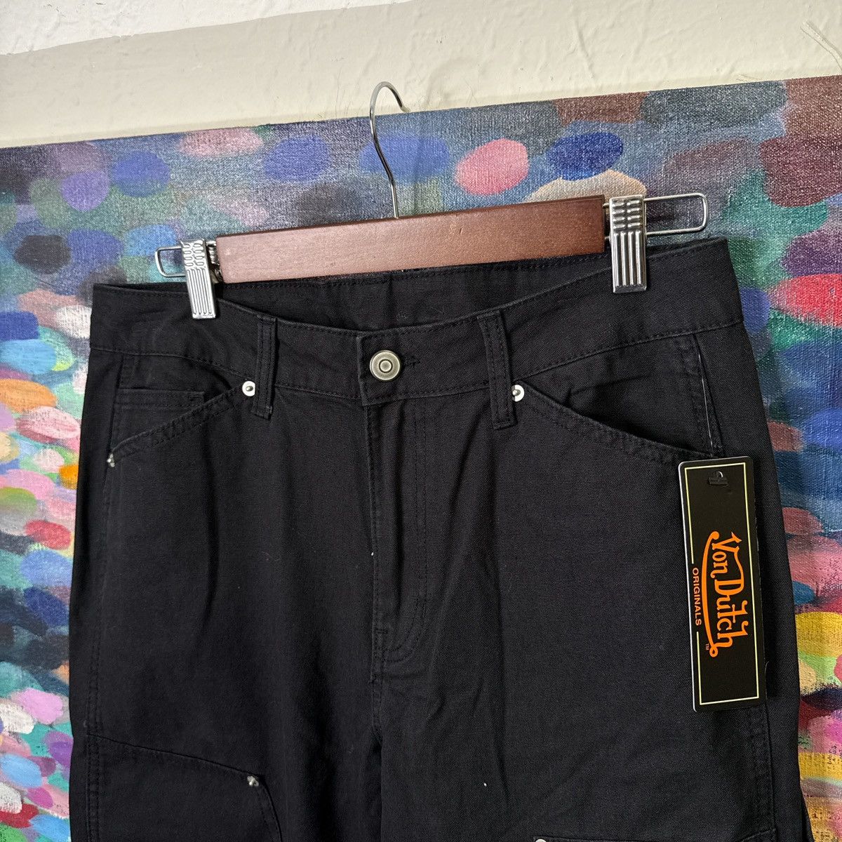 Von Dutch VON DUTCH Originals Double Knee Carpenter Jeans 30 x 32 Size US 30 / EU 46 - 3 Thumbnail
