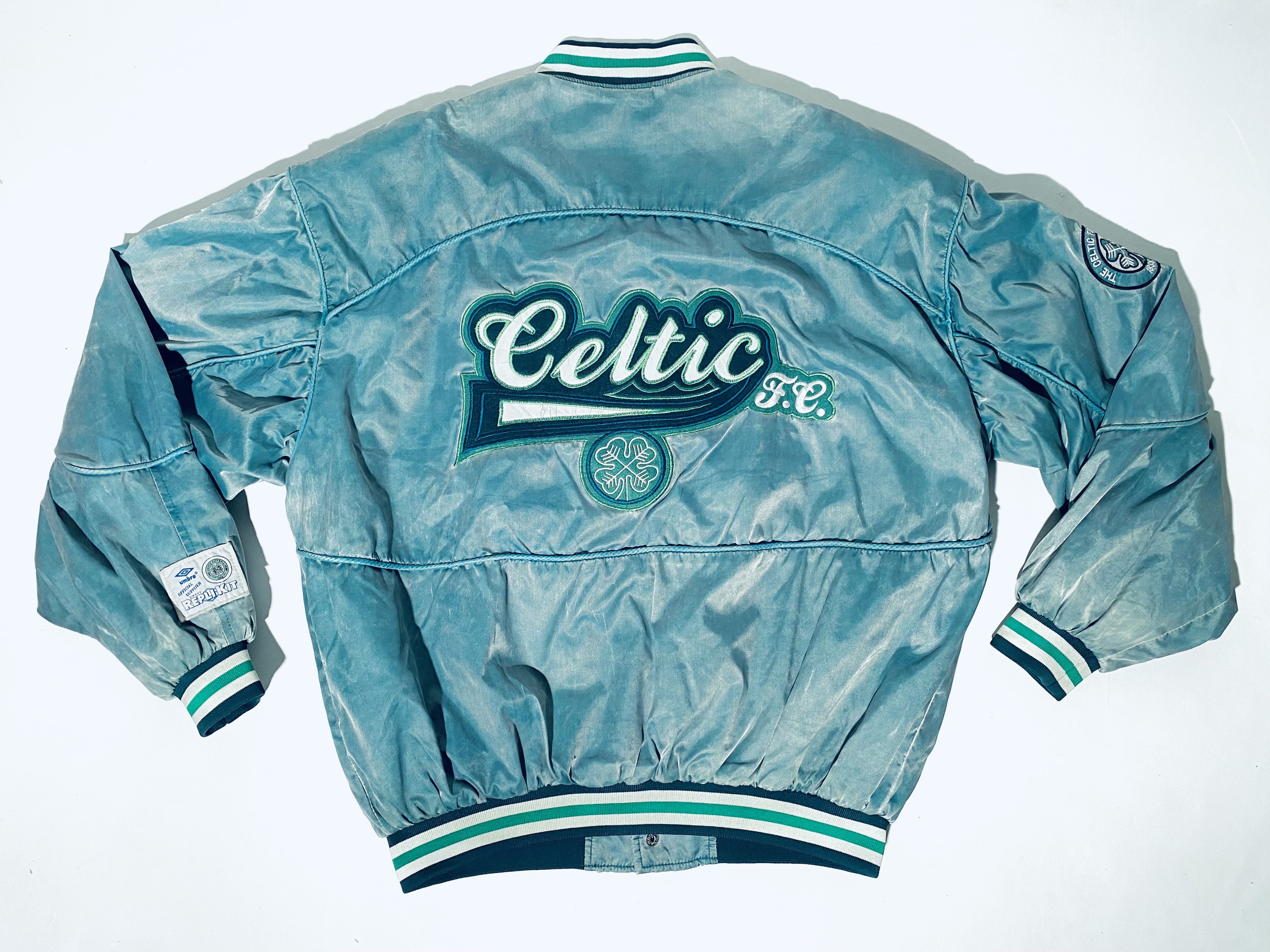 Umbro Celtic Bomber Jacket 1992 - 1993 Umbro 92/93 Size US XL / EU 56 / 4 - 10 Thumbnail