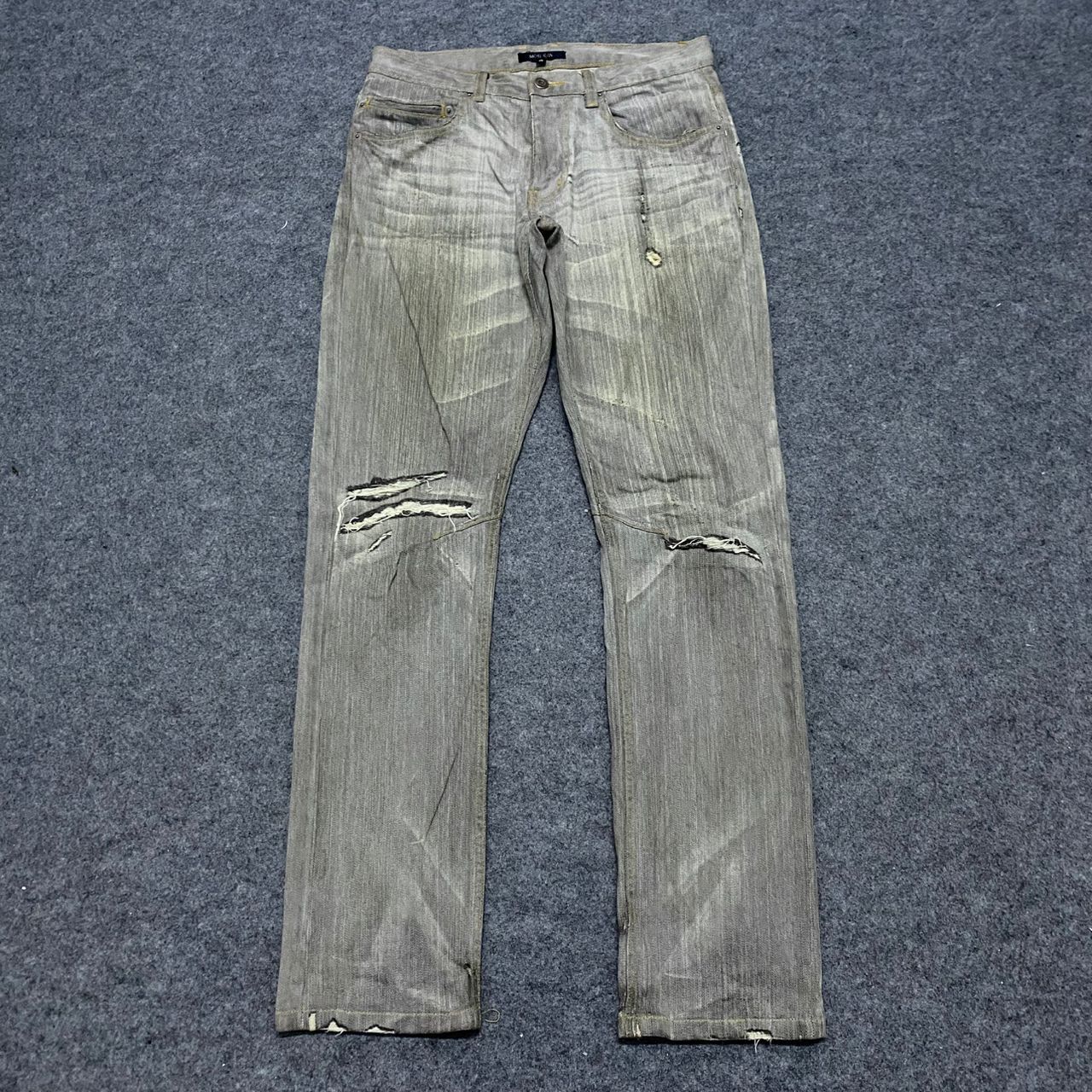 Michel Klein 💥Best Offer 💥Vintage Michael Klein Distressed Denim Size US 31 - 1 Thumbnail