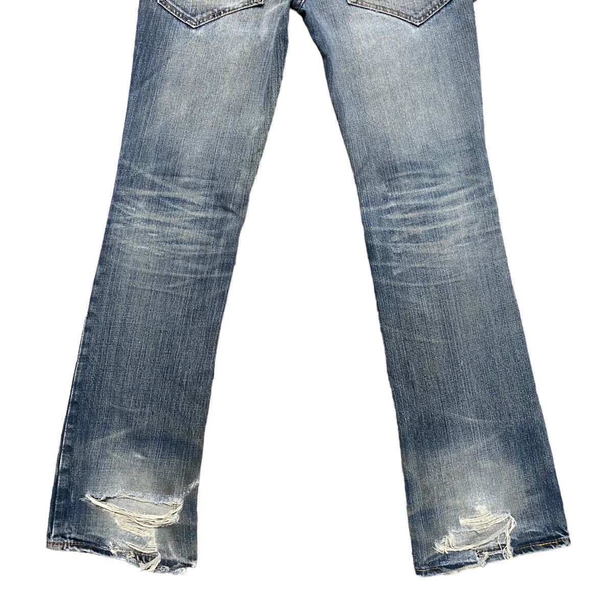 Japanese Brand Japanese Brand TRIXY Thrashed Mudmax Flare Jeans Size US 30 / EU 46 - 16 Thumbnail