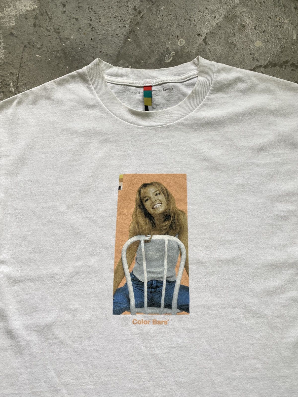 Rap Tees Young Britney Spears X Color Bars Photo Tee Size US L / EU 52-54 / 3 - 2 Thumbnail