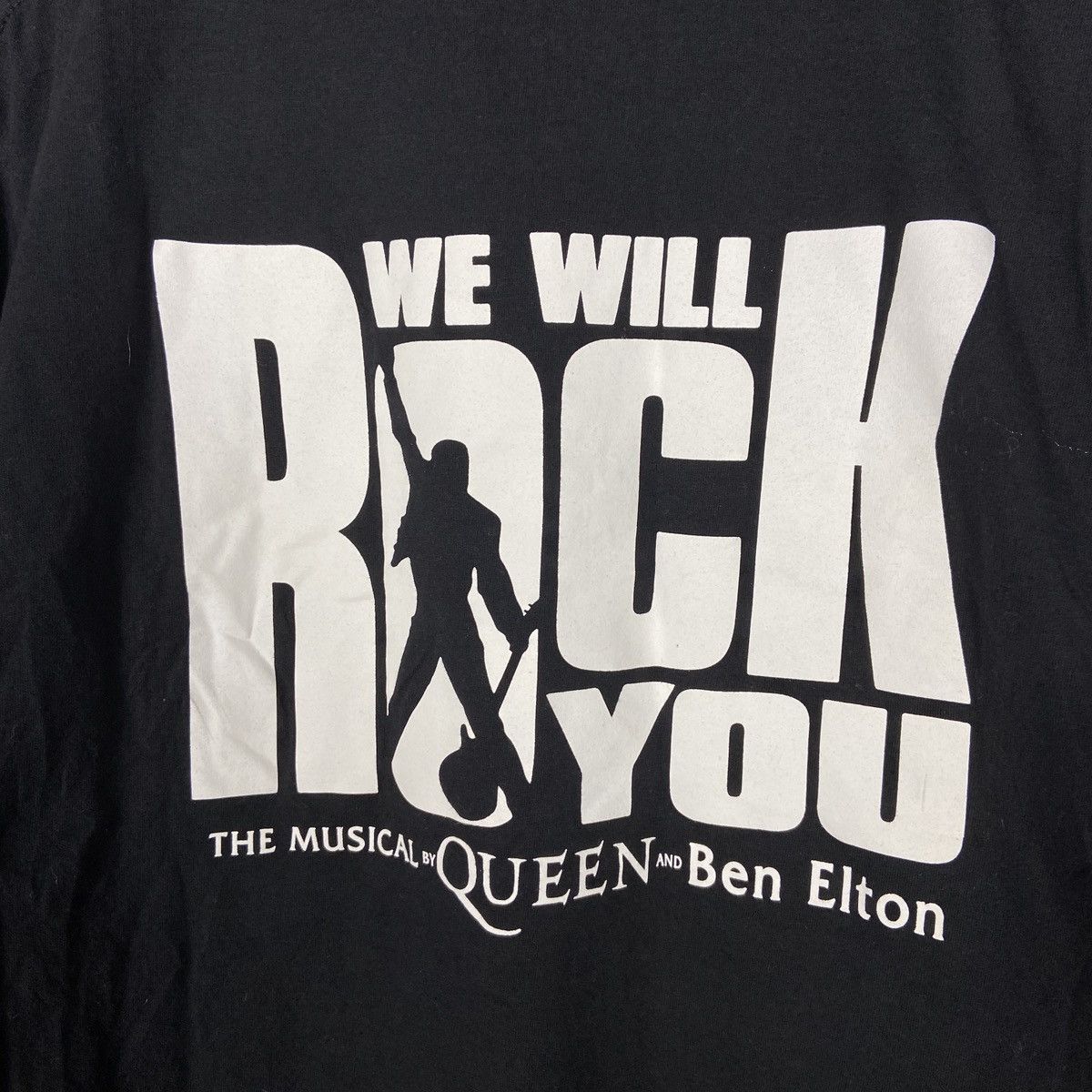 Band Tees × Vintage Vintage Queen and Ben Elton “We will rock you” t-shirt Size US M / EU 48-50 / 2 - 4 Thumbnail