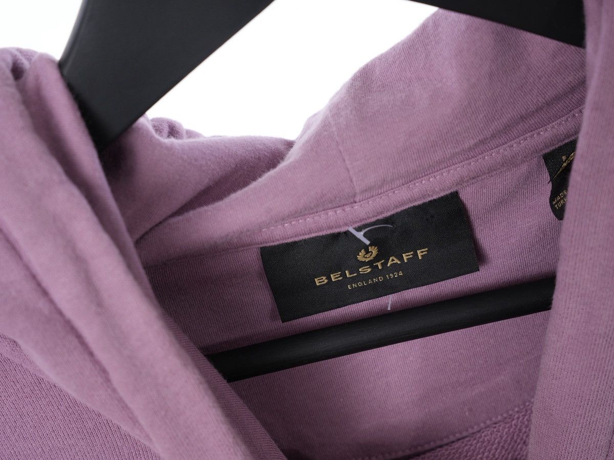 Belstaff Belstaff Logo Drawstring Hoodie L Size US L / EU 52-54 / 3 - 5 Thumbnail