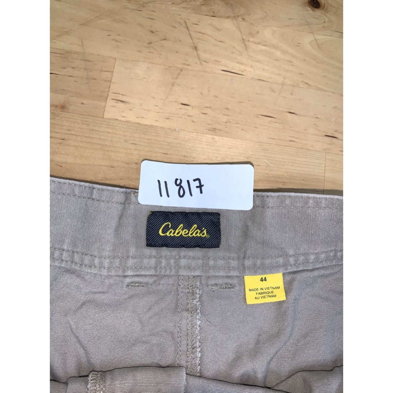 Vintage Cabela's Cargo Shorts Mens 44 Beige Outdoor Hiking Camping Fishing Cargo Pocket Pants Size US 44 / EU 60 - 2 Thumbnail