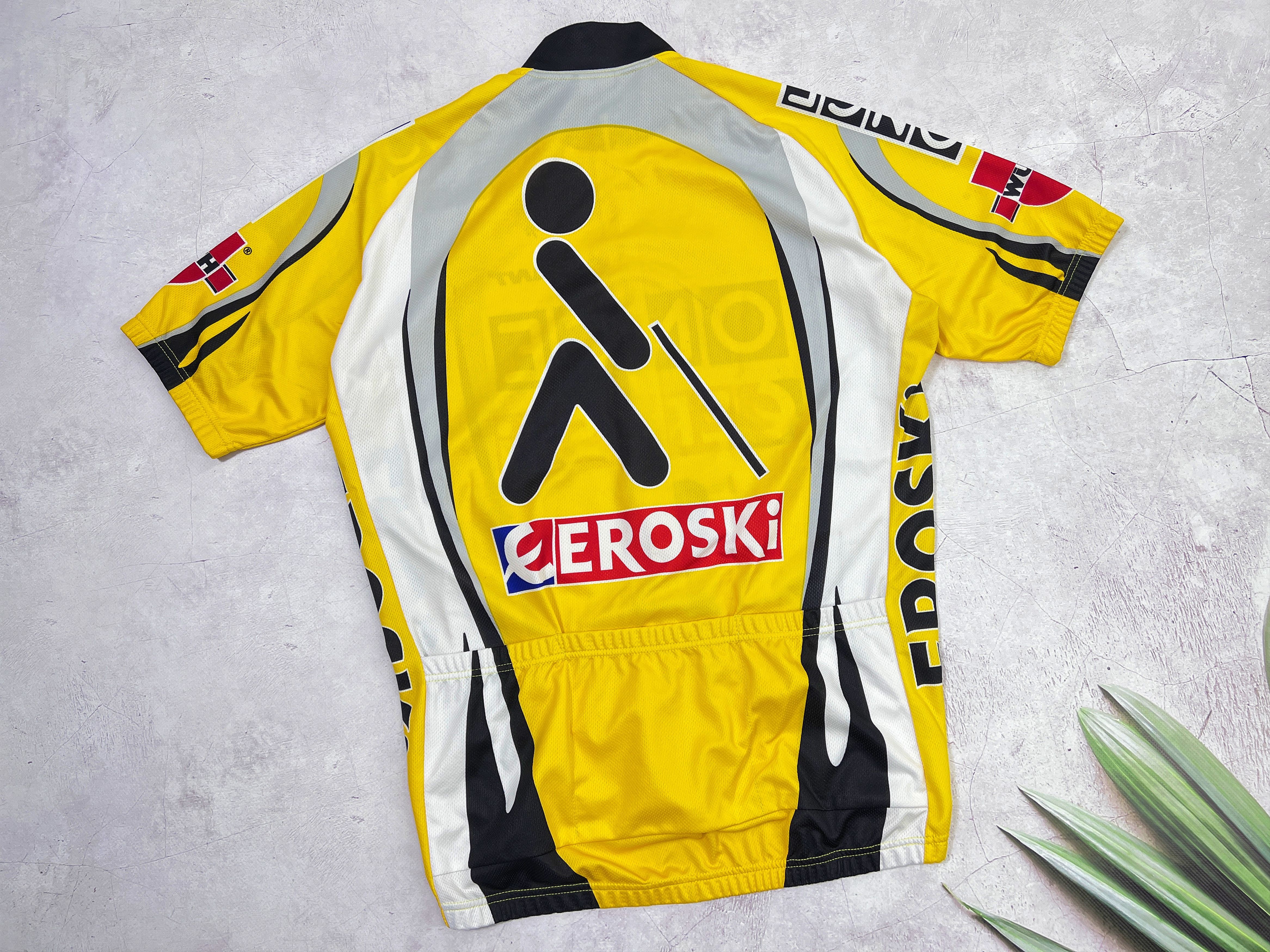 Sports Specialties × Vintage BMC Once Eroski Cycling Jersey Giant 3/4 zip Size US M / EU 48-50 / 2 - 9 Thumbnail