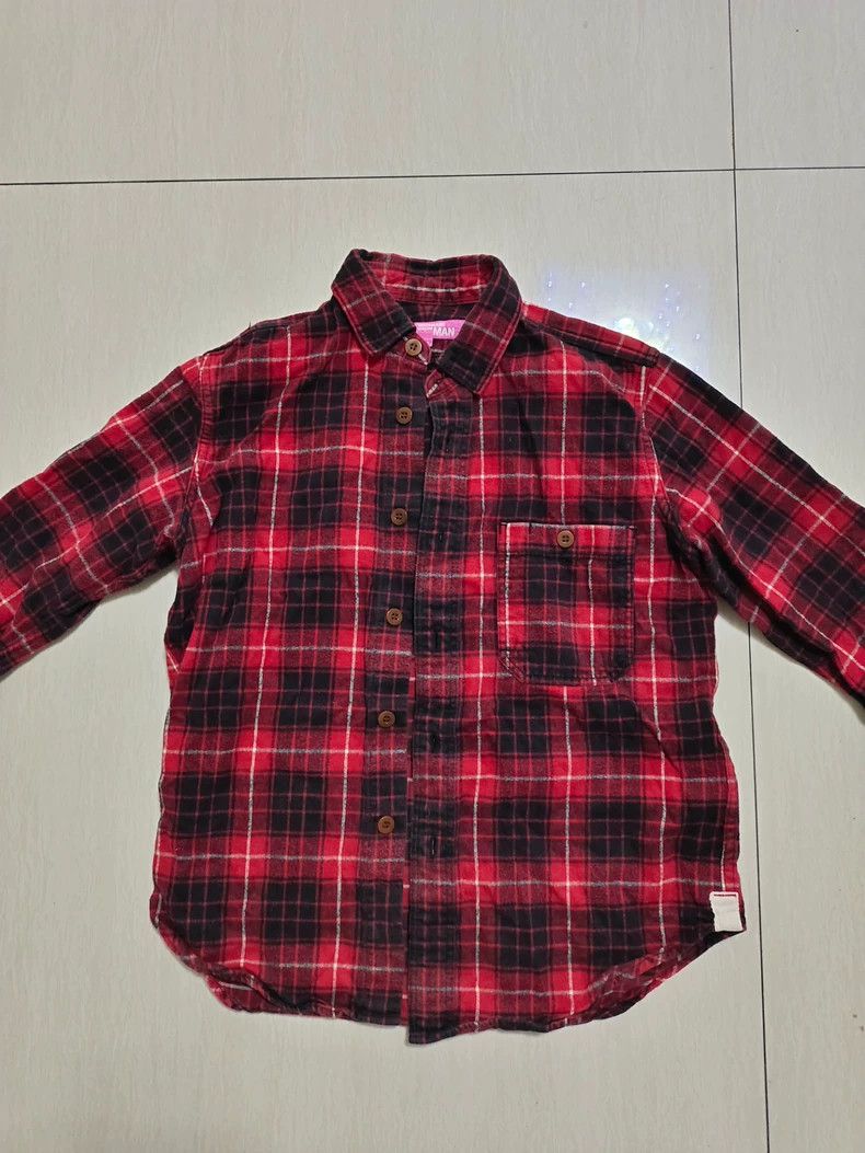 Junya Watanabe Junya Watanabe Red Plaid Shirt M Size M / US 6-8 / IT 42-44 - 1 Thumbnail