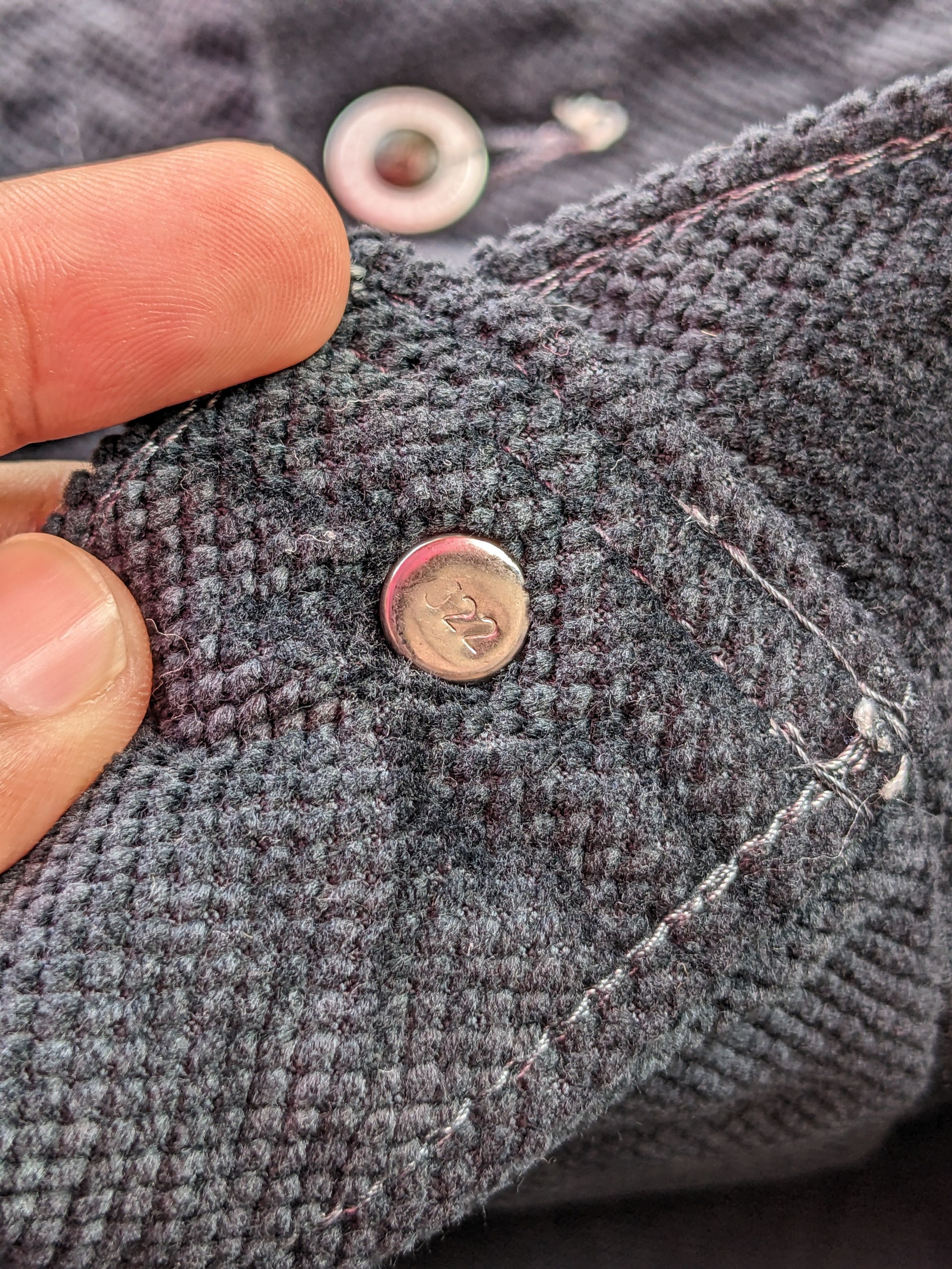 Levi's Vintage 90s Levi's Silvertab corduroy trucker jacket Size S / US 4 / IT 40 - 7 Thumbnail