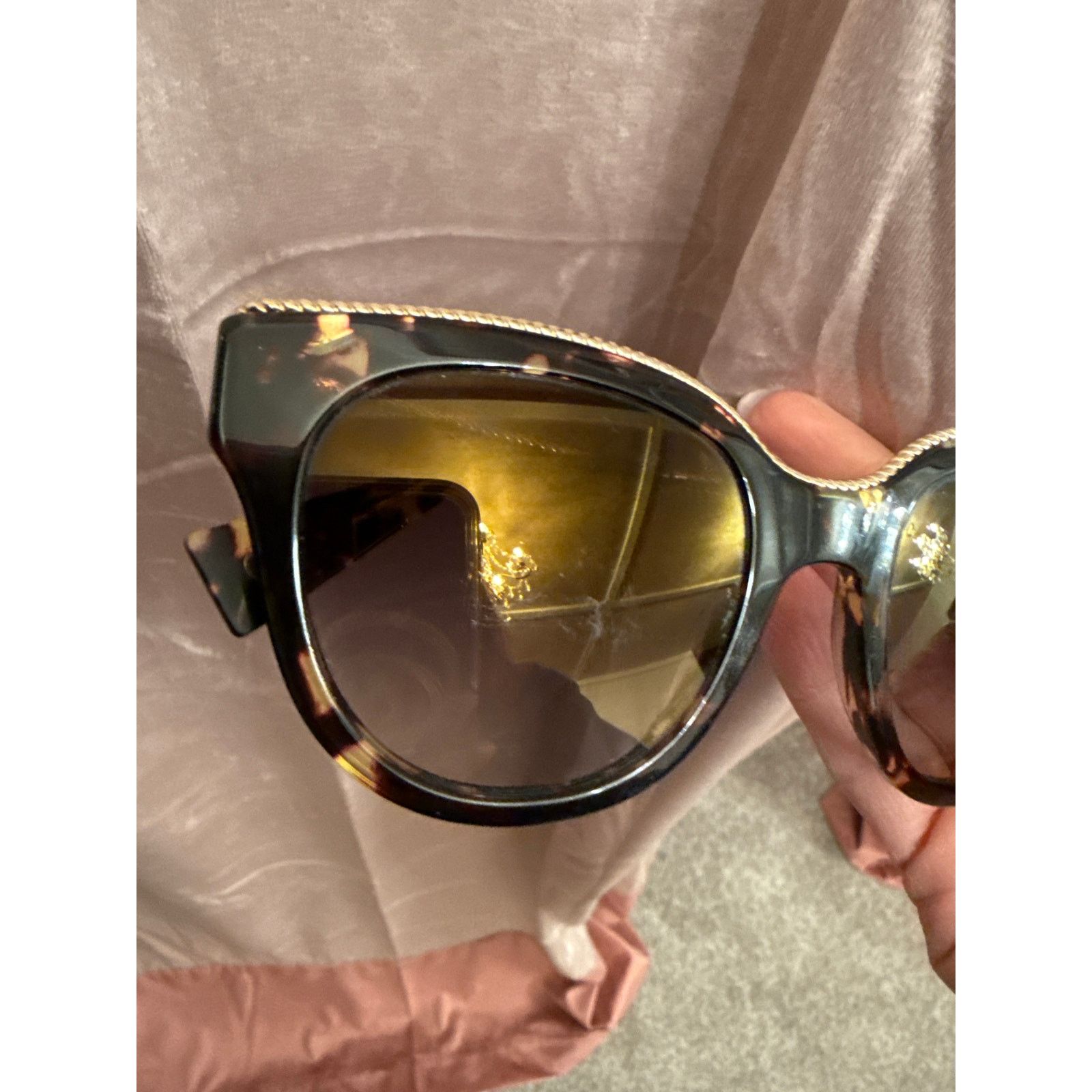 Marc Jacobs Marc Jacobs Brown Tortoise Gradient 165/S Cat Eye Sunglasses Size ONE SIZE - 13 Thumbnail