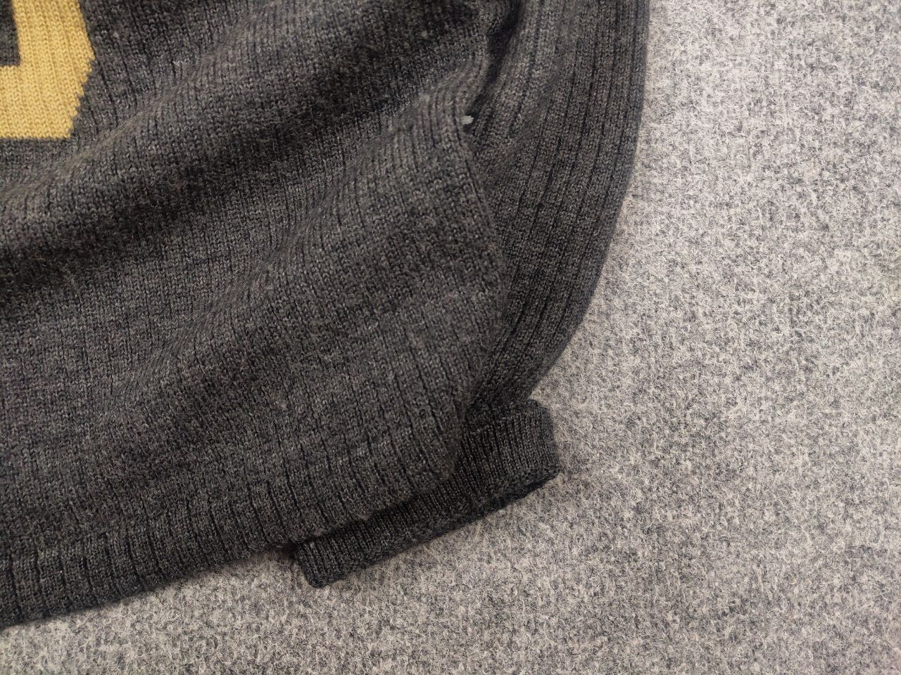 Harley Davidson Harley-Davidson Vintage Knit Sweater Striped V-Neck Japan Size US L / EU 52-54 / 3 - 7 Thumbnail