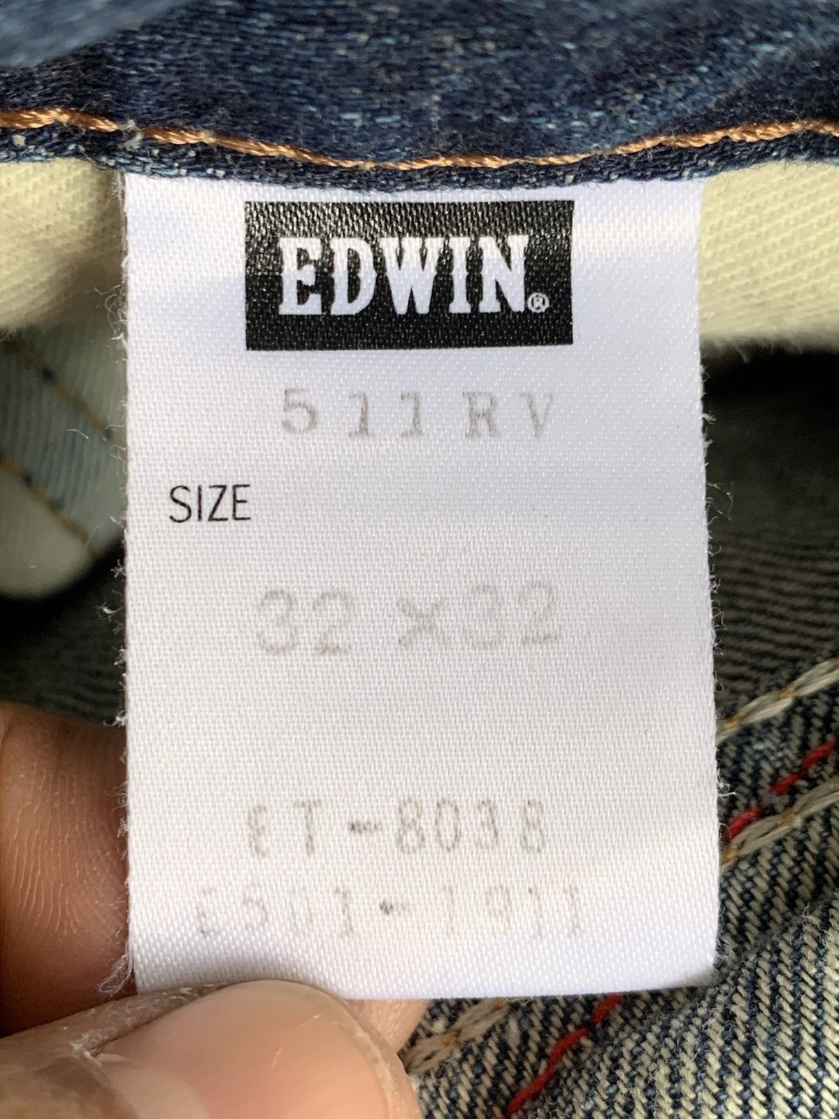 Edwin Hot 🔥 Flare Edwin 511RV faded. Size US 33 - 8 Thumbnail