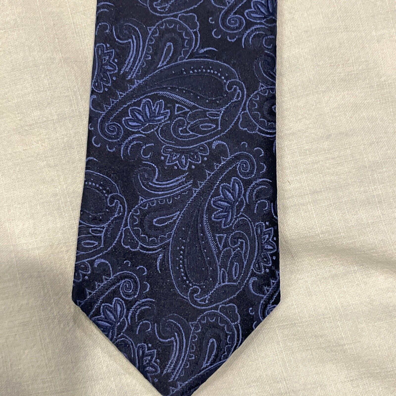 Paul Stuart Paul Malone Palm Beach modern skinny silk tie 2.5" Size ONE SIZE - 2 Thumbnail