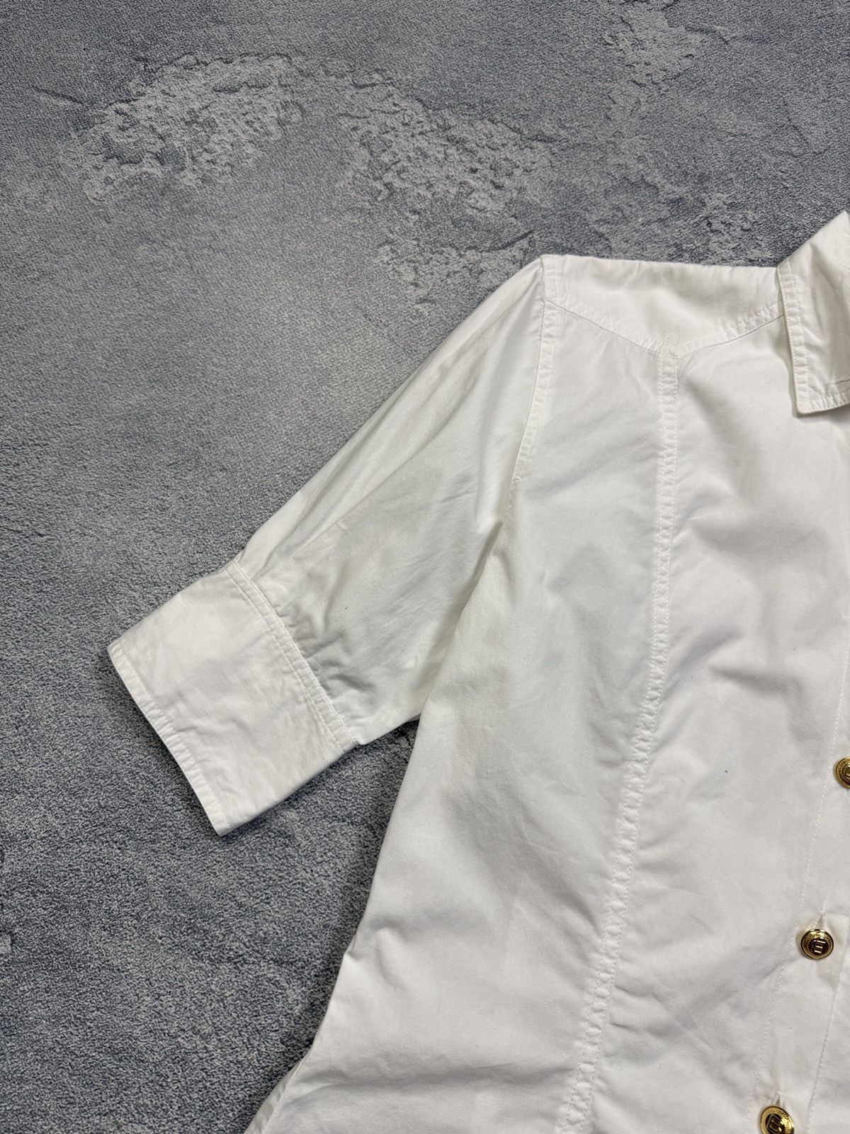 Blumarine Blumarine Silk Wrap Blouse by Anna Molinari Size M / US 6-8 / IT 42-44 - 2 Thumbnail