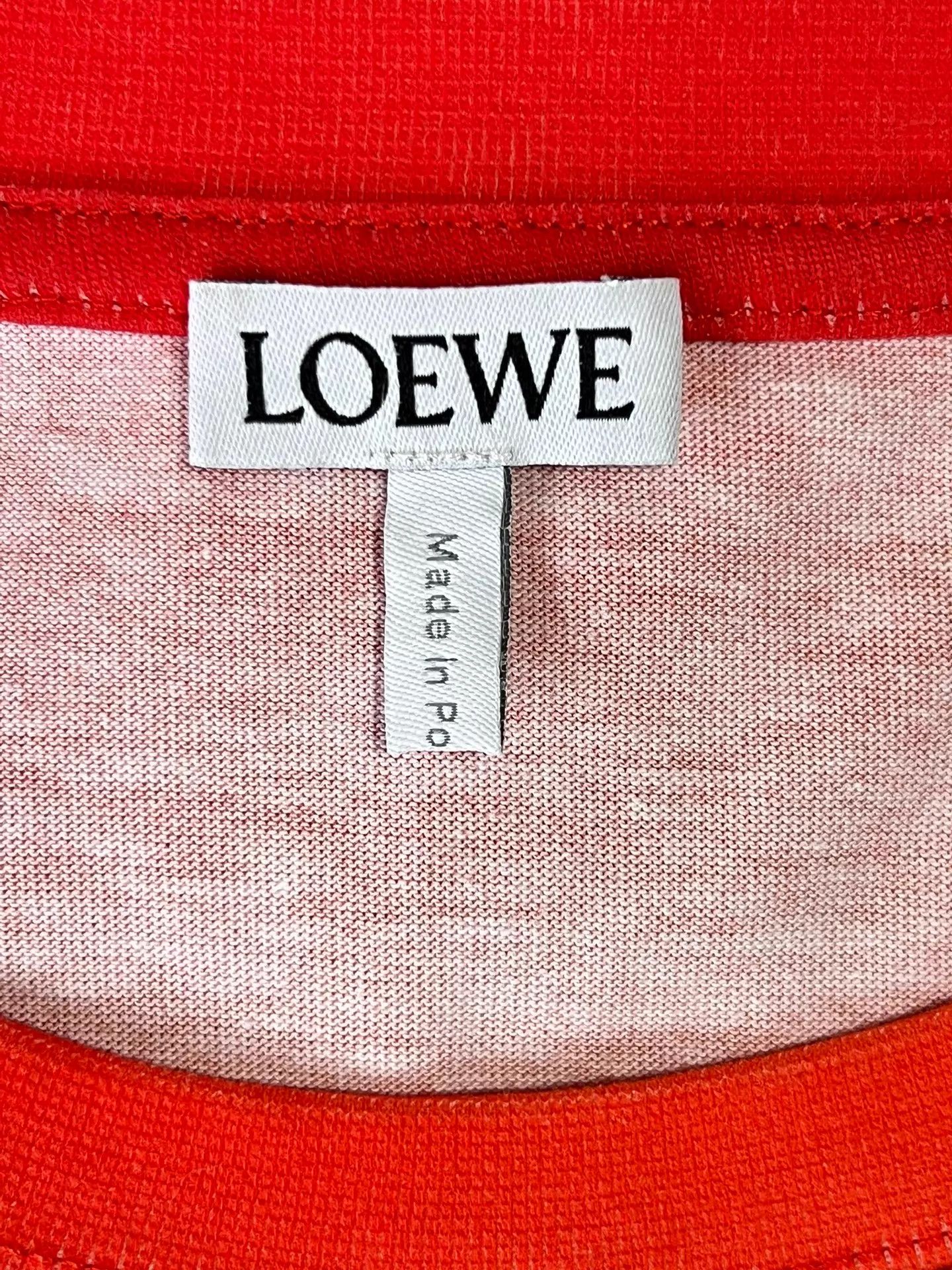 Loewe Loewe Rainbow Gradient Embossed Logo L Oversized T-shirt Size US L / EU 52-54 / 3 - 6 Thumbnail