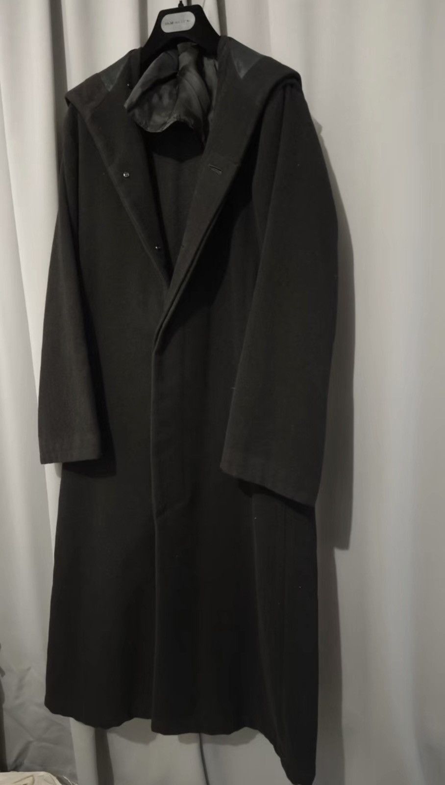 Yohji Yamamoto Yohji Yamamoto Y's Fall/Winter Pleated Hem Coat Size US M / EU 48-50 / 2 - 3 Thumbnail