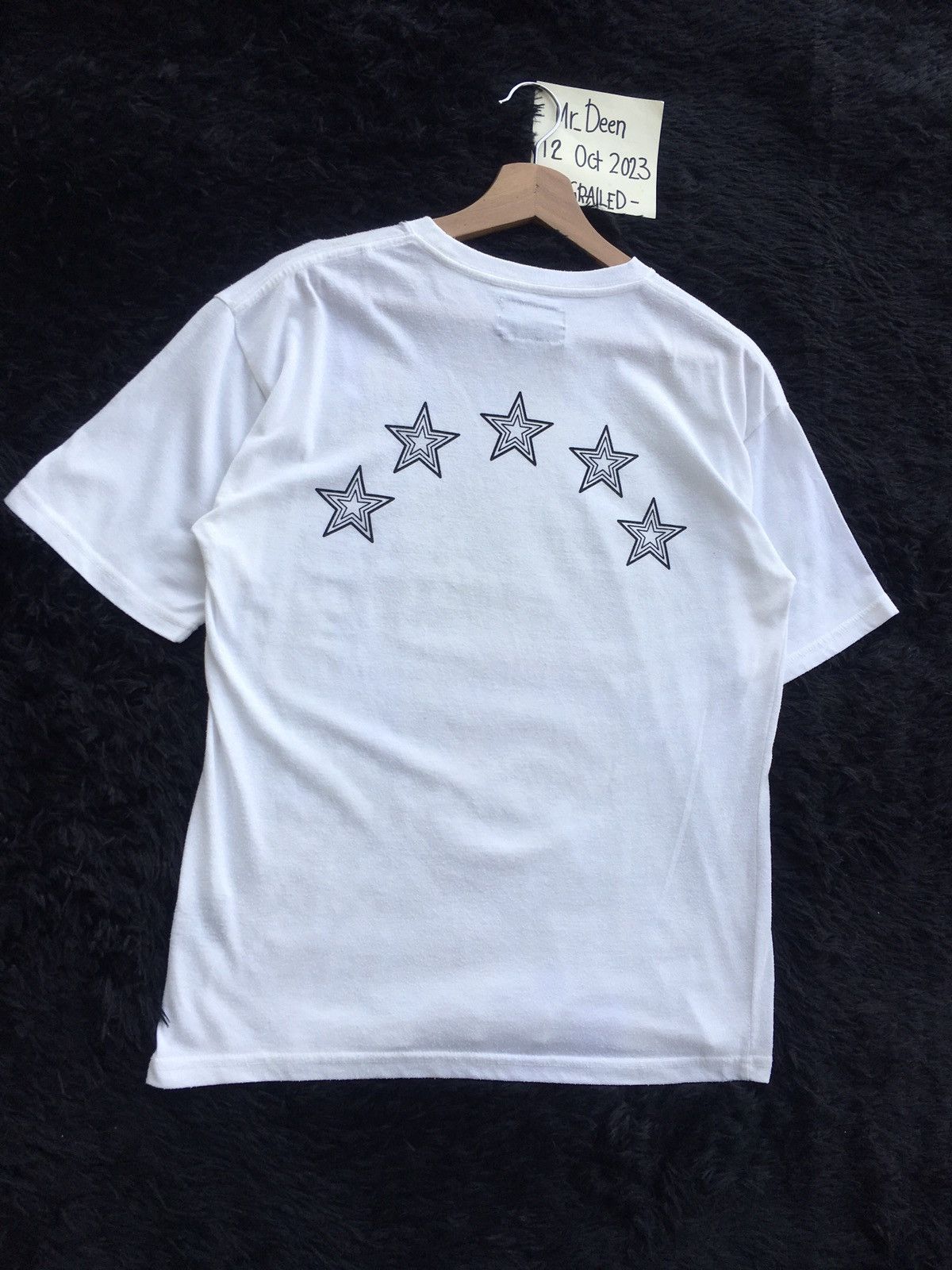 Number (N)ine Rare Number Nine (n) Denim Stars Tshirt Size US S / EU 44-46 / 1 - 3 Thumbnail