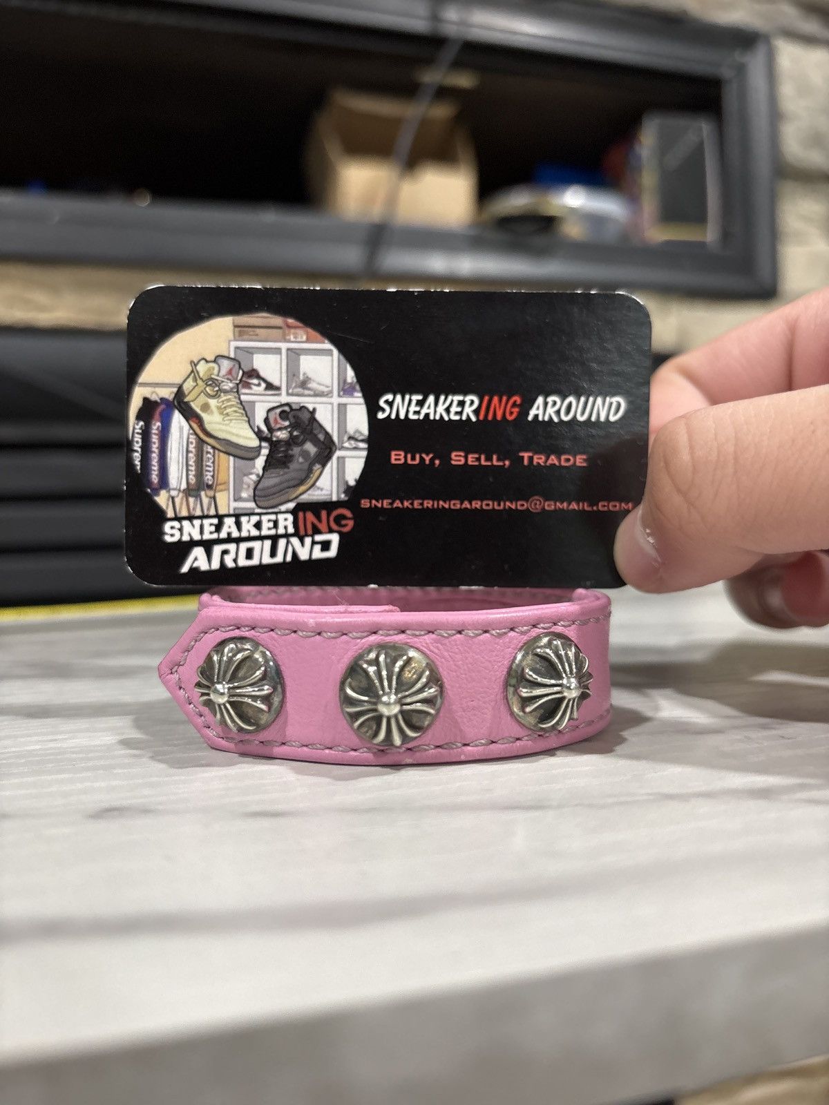 Chrome Hearts Chrome Hearts Pink Snap Bracelet Size ONE SIZE - 1 Thumbnail
