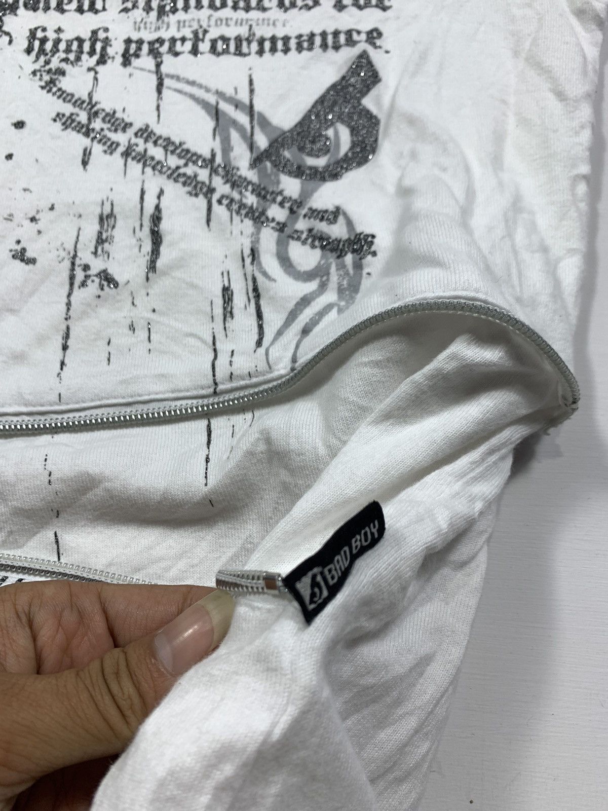 If Six Was Nine × Japanese Brand × Le Grande Bleu (L.G.B.) Crazy Gothic punk Japanese Bad boy Poem ziper ifsixwasnie Size US M / EU 48-50 / 2 - 6 Thumbnail