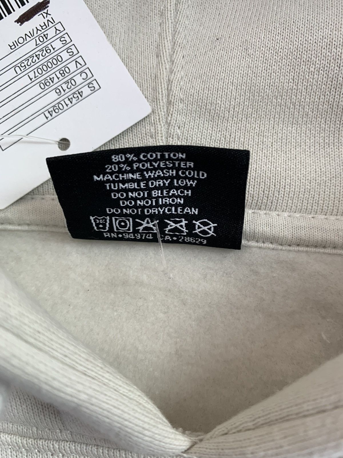 Stussy STUSSY BEIGE 8 BALL FLAMES HOODIE XL Size US XL / EU 56 / 4 - 5 Thumbnail