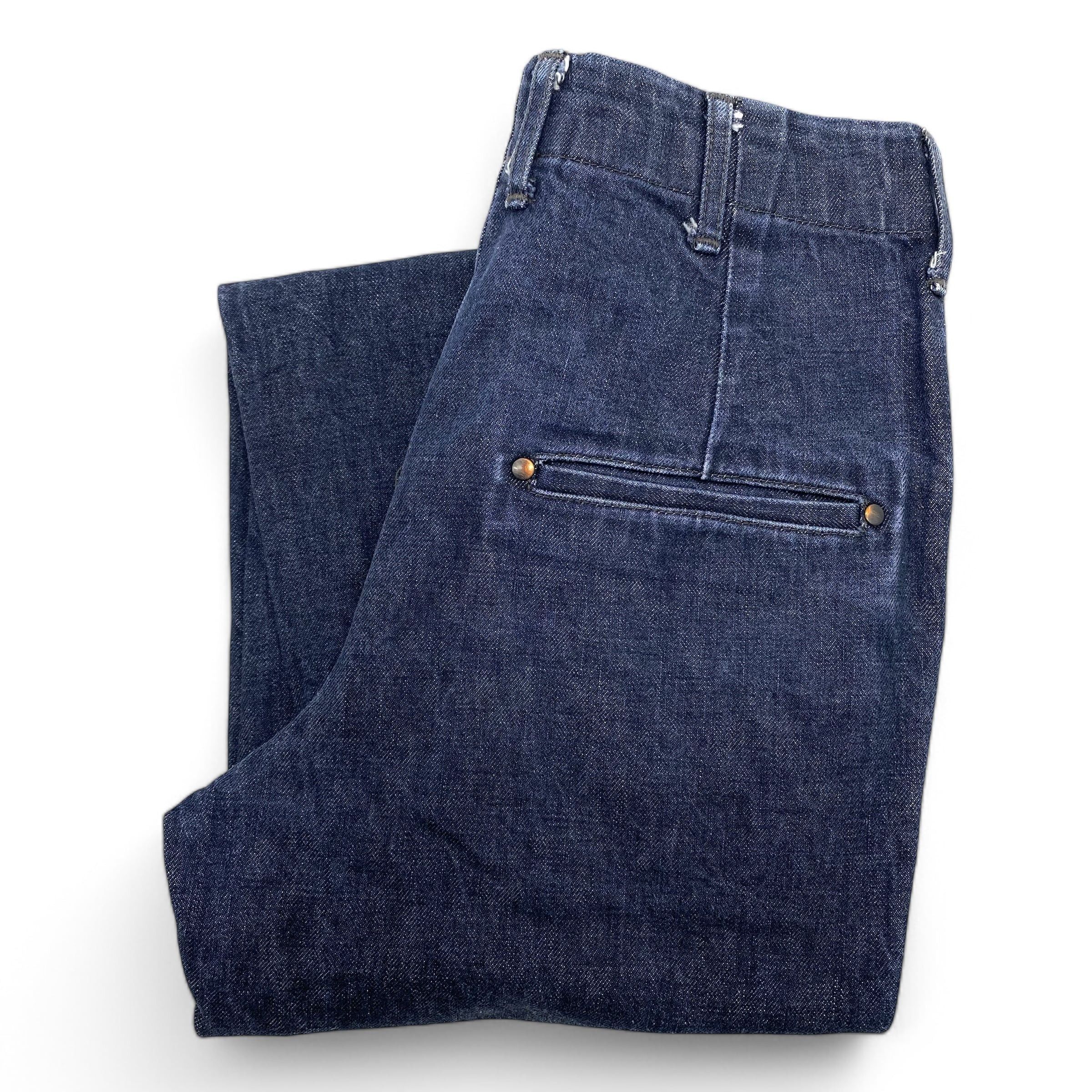 Yohji Yamamoto Yohji Yamamoto Ground Y Denim Pants Size 1 Size US 30 / EU 46 - 3 Thumbnail