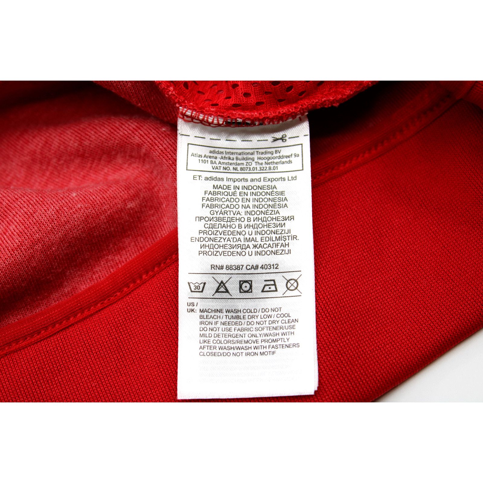 NWT ADIDAS Manchester United Z.N.E. CW7670 Jacket Size S $80