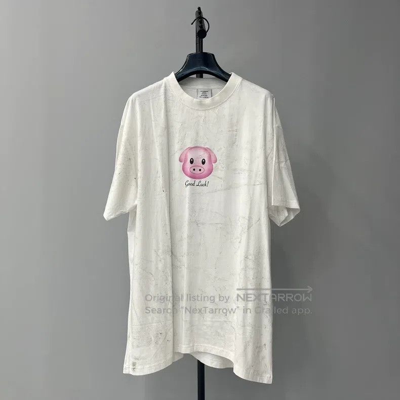 Vetements Vetements Pig White Splatter Rainbow Calendar Short Sleeve Size US XS / EU 42 / 0 - 1 Thumbnail