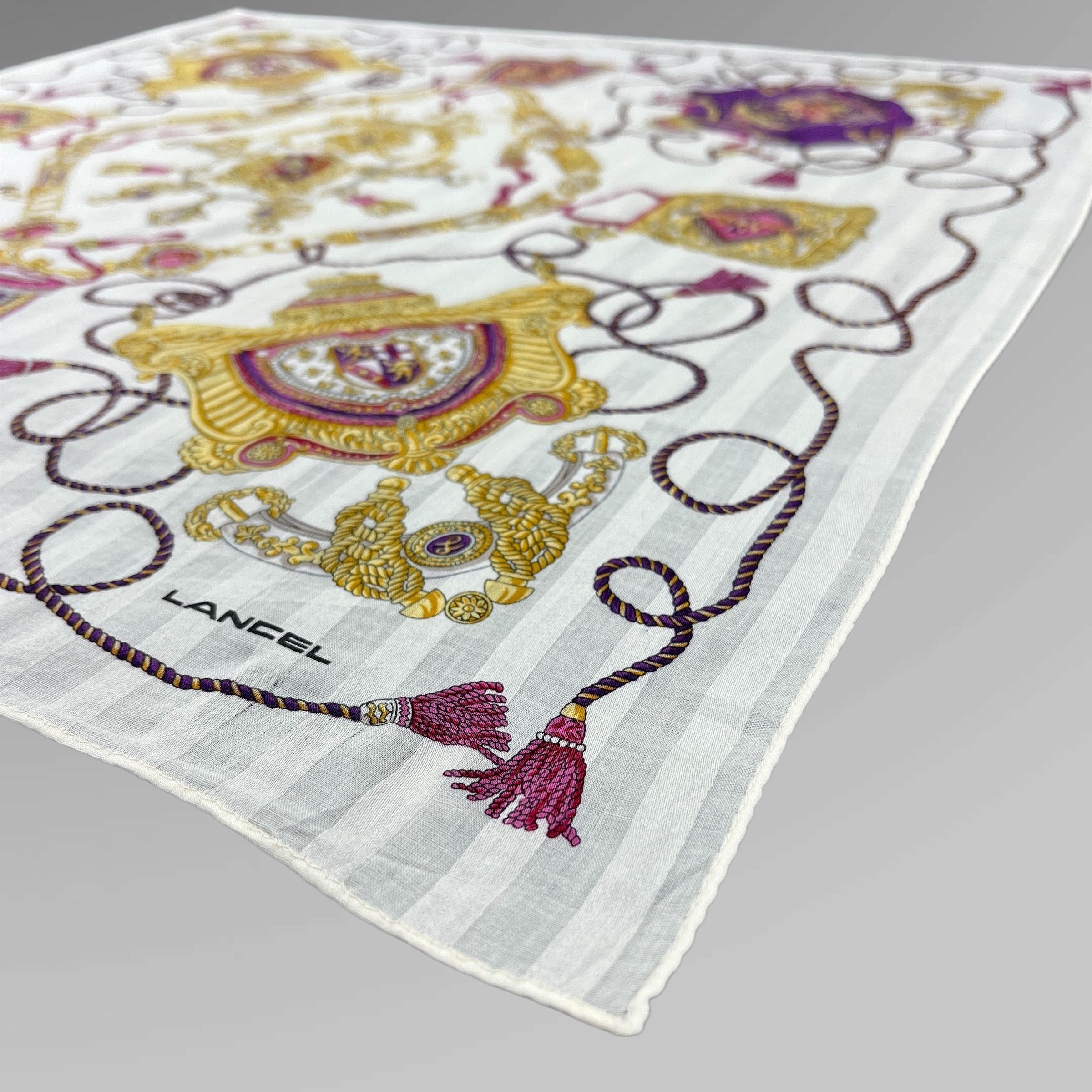 Lancel Lancel Handkerchief / Bandana / Neckerchief B322 Size ONE SIZE - 8 Thumbnail
